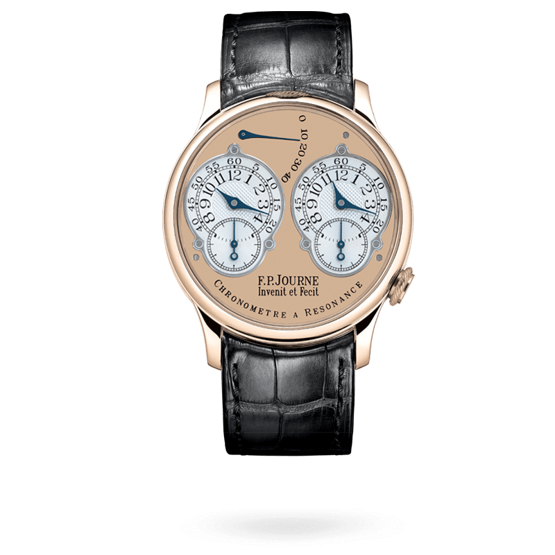 F.P. Journe Chronomètre À Résonance Ref. R Rose Gold Salmon Dial