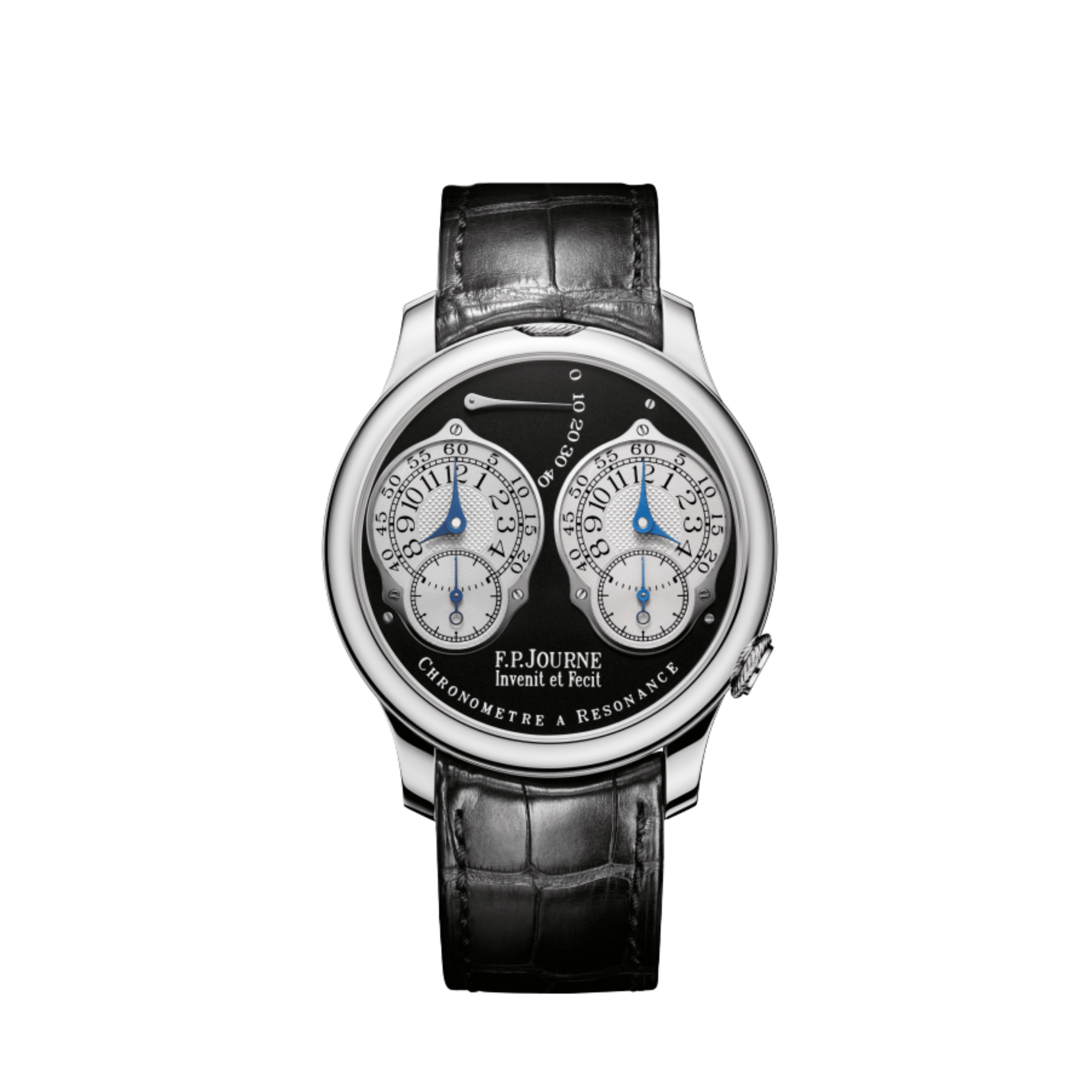 F.P.Journe Chronomètre À Résonance Ref. RN Black Label Platinum Black Dial