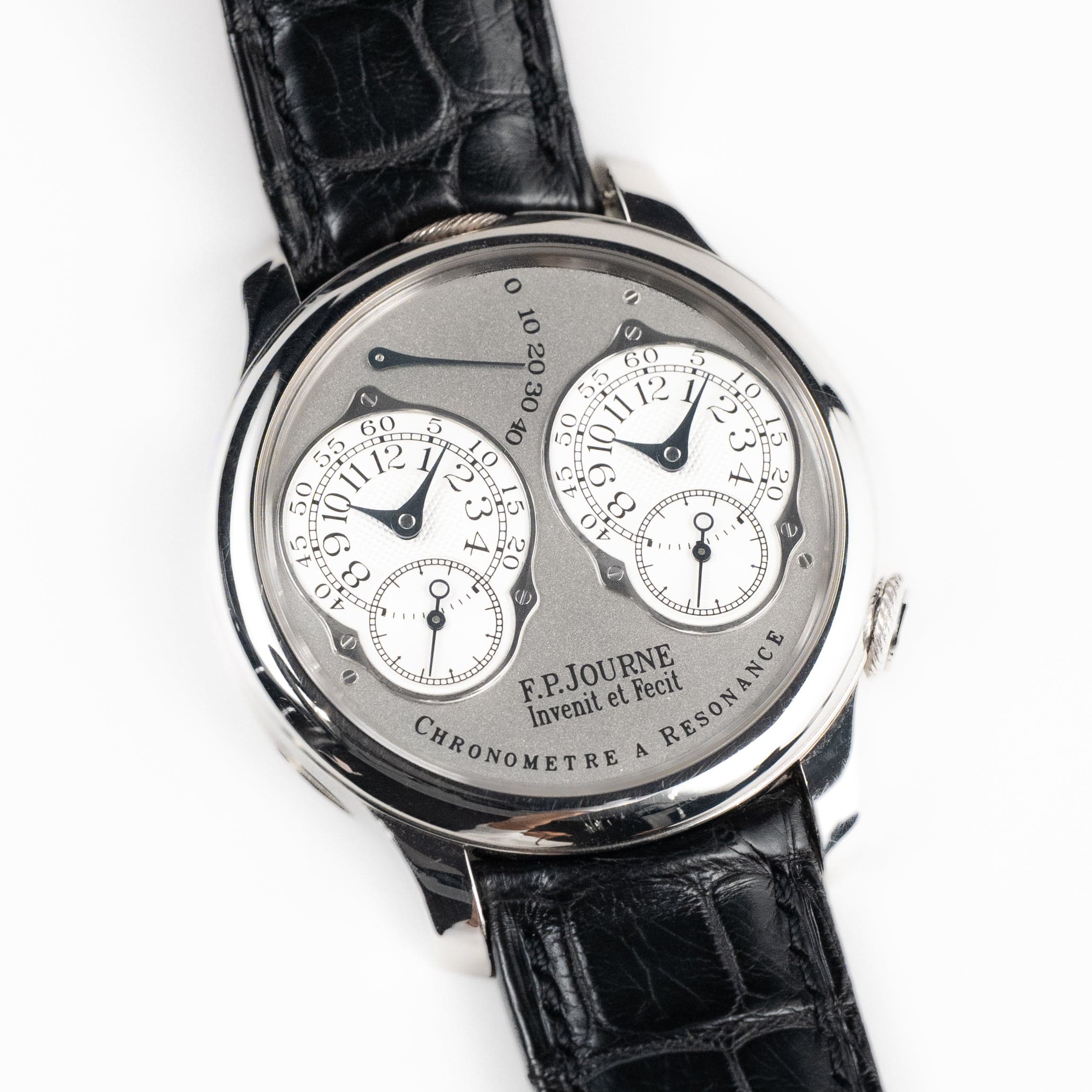 F.P.Journe Chronomètre À Résonance Ref. RN Platinum Grey Dial (2007)