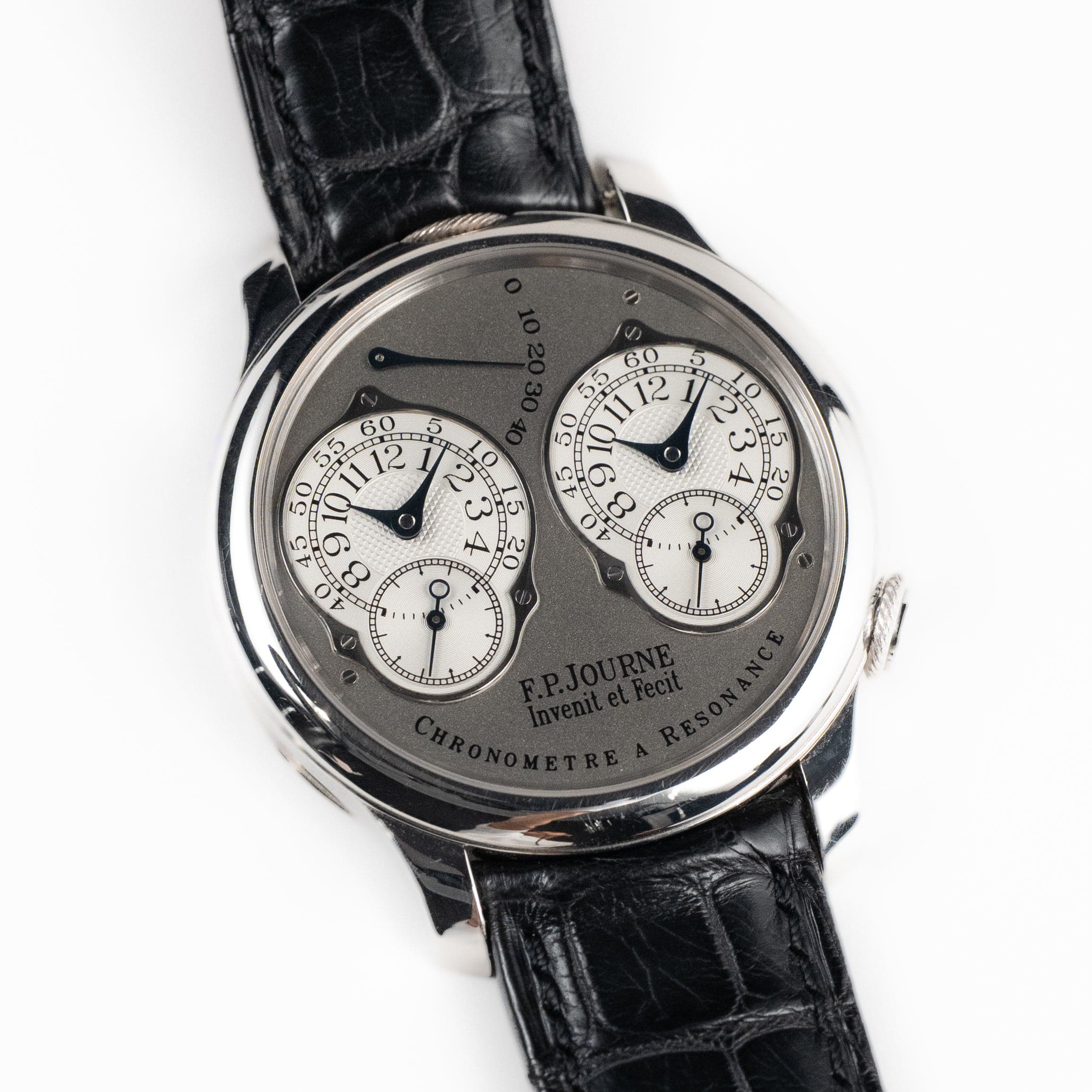 F.P.Journe Chronomètre À Résonance Ref. RN Platinum Silver Dial (2007)