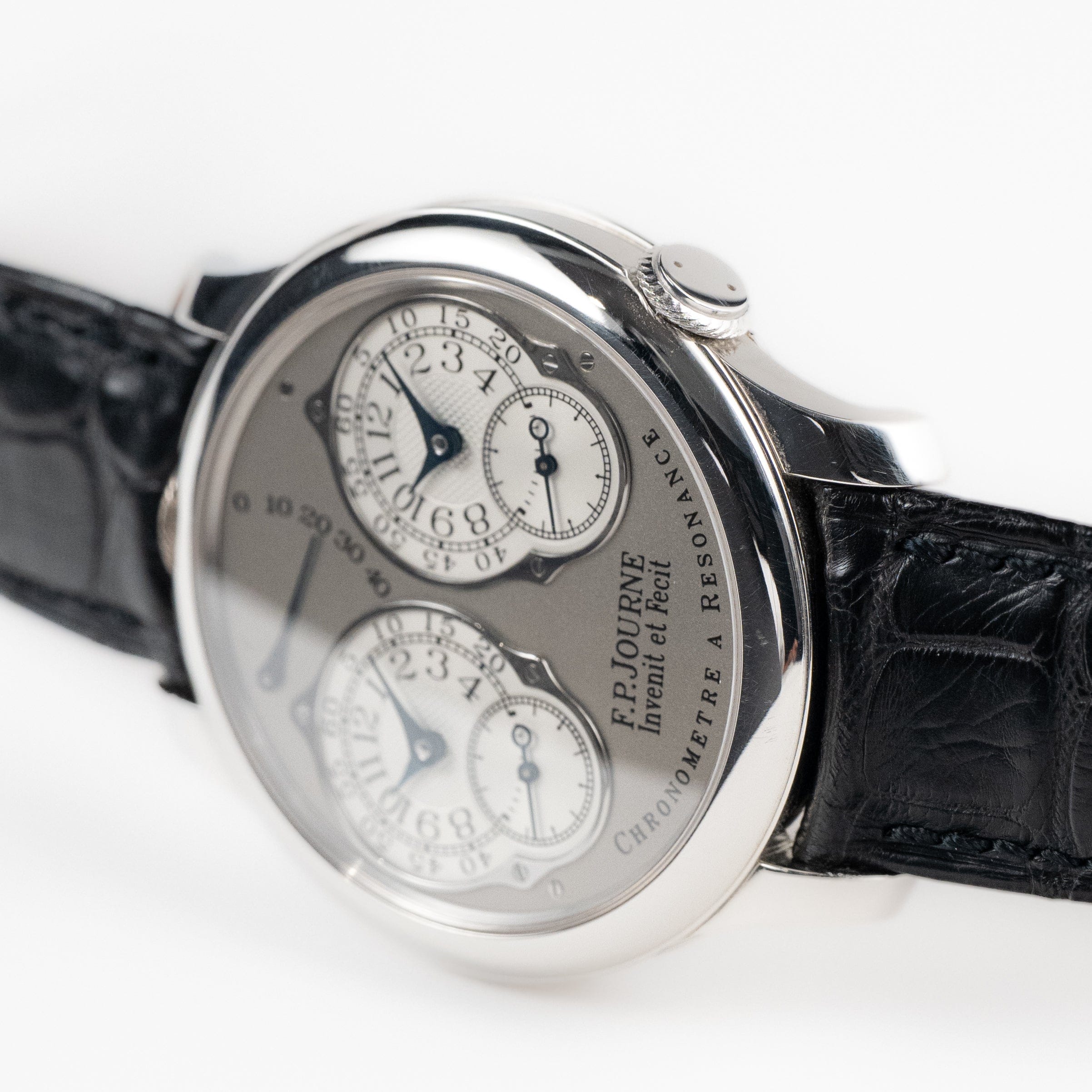F.P.Journe Chronomètre À Résonance Ref. RN Platinum Silver Dial (2007)