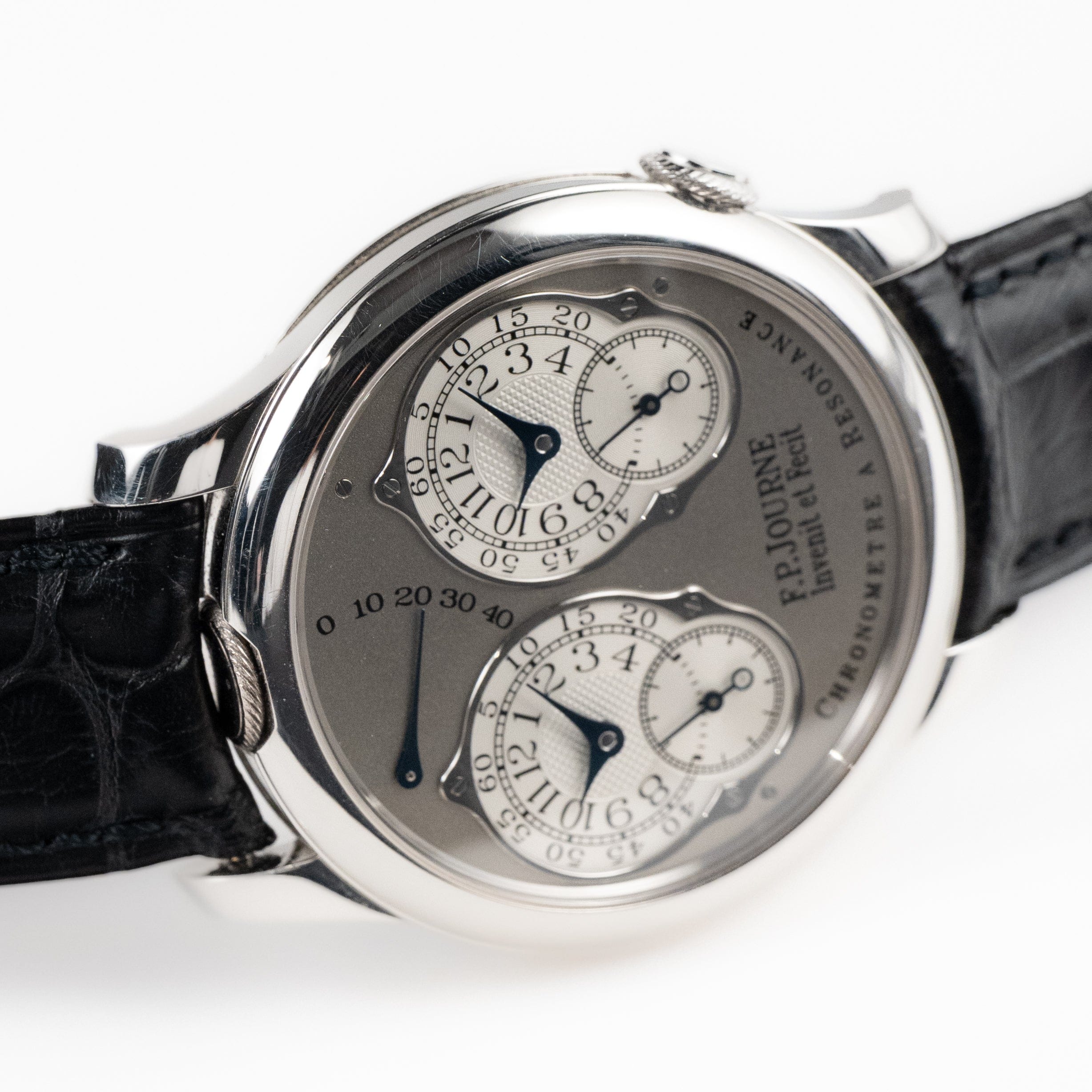 F.P.Journe Chronomètre À Résonance Ref. RN Platinum Silver Dial (2007)