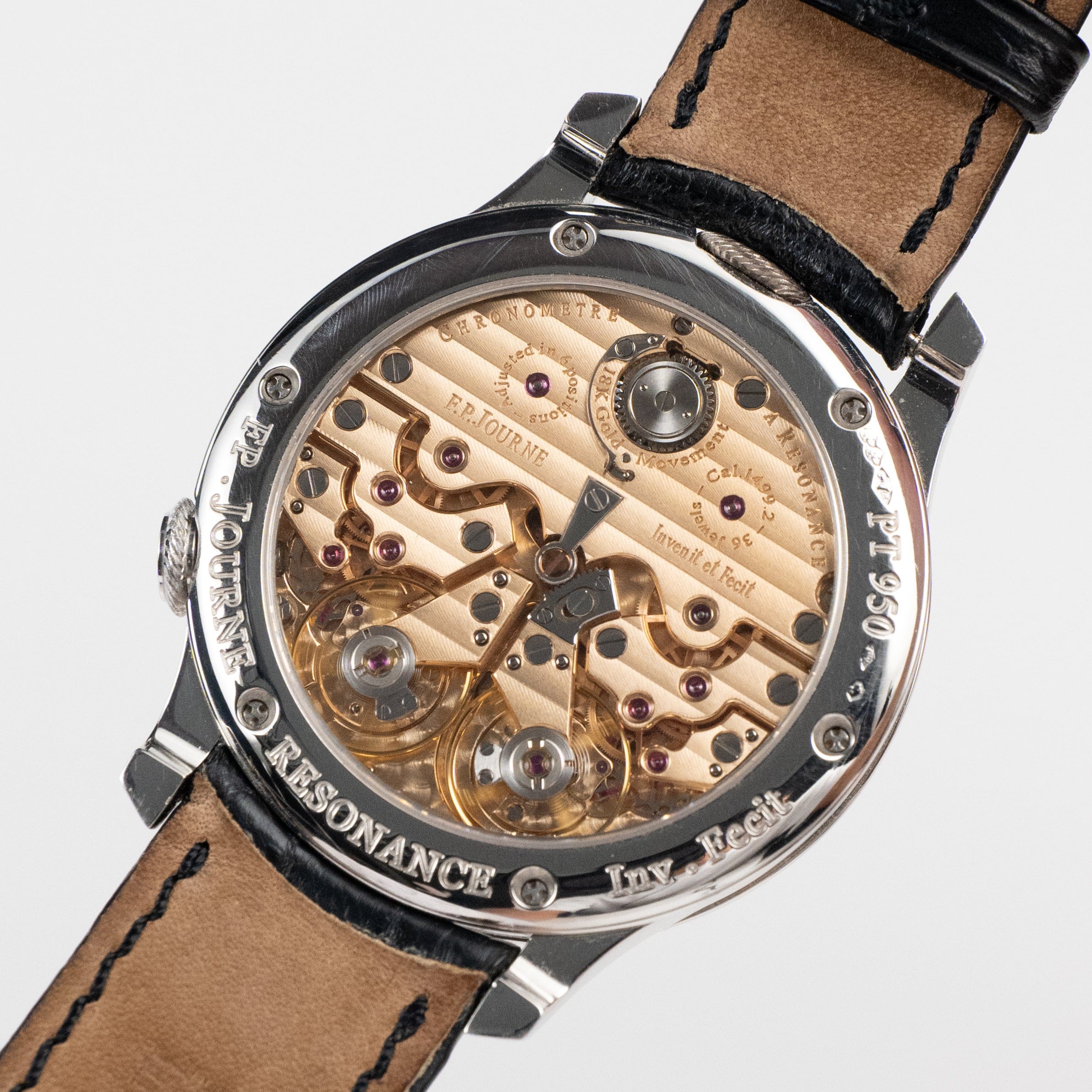 F.P.Journe Chronomètre À Résonance Ref. RN Platinum Silver Dial (2007)