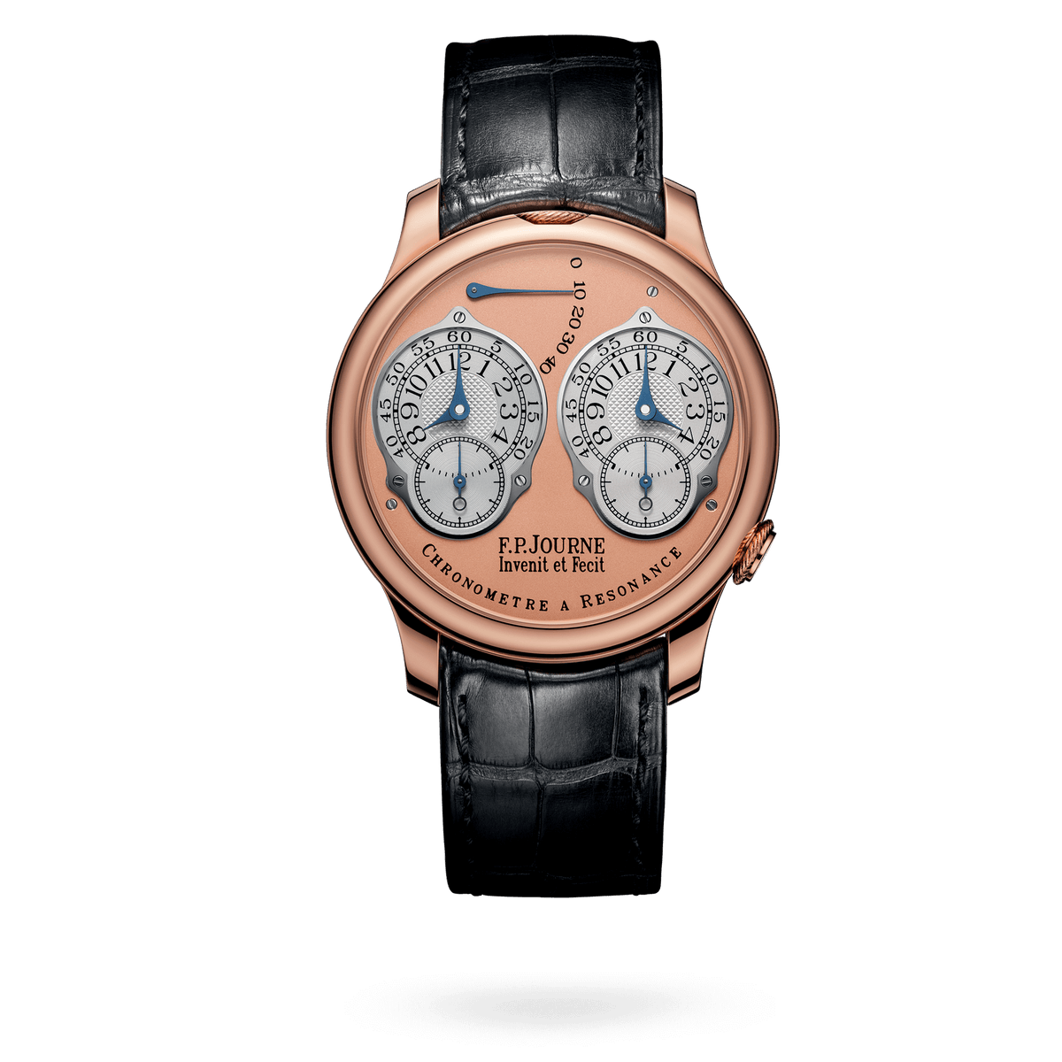 F.P. Journe Chronomètre À Résonance Ref. RN Souveraine Rose Gold Salmon Dial