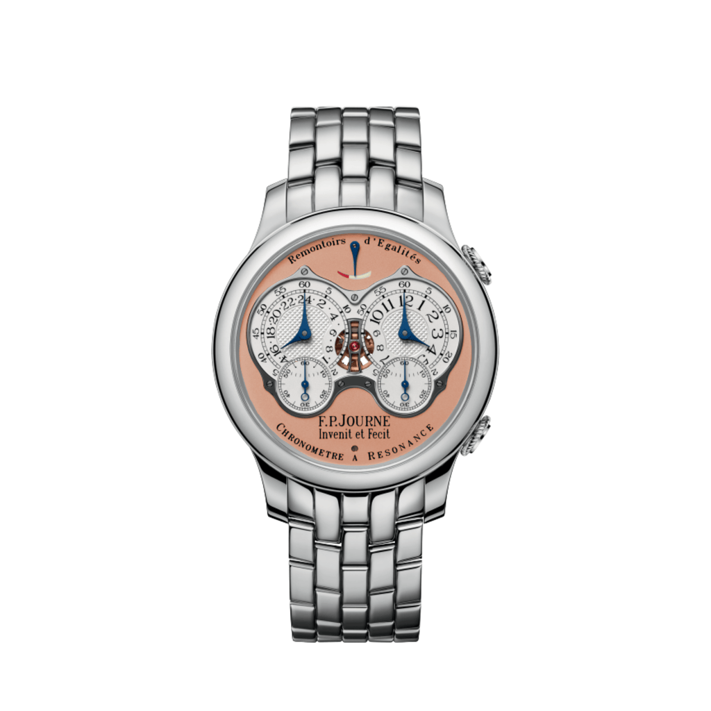 F.P.Journe Chronomètre À Résonance Ref. RQ Platinum Salmon Dial