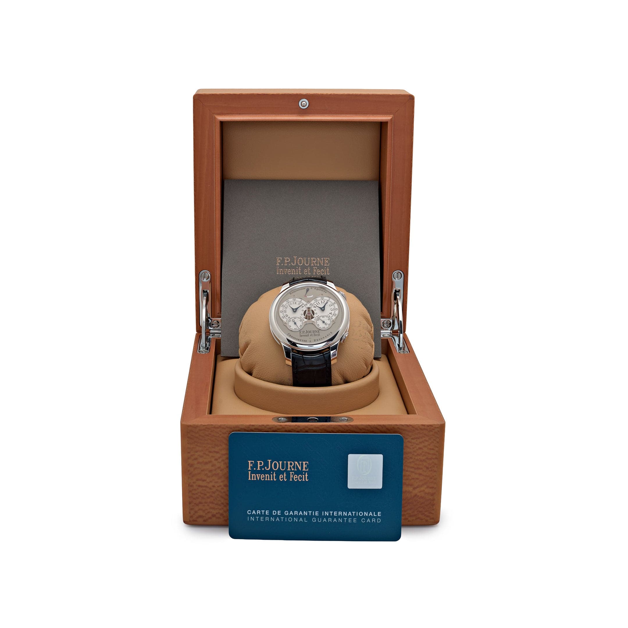 F.P.Journe Chronomètre À Résonance Ref. RQ Platinum Silver Dial (2021)