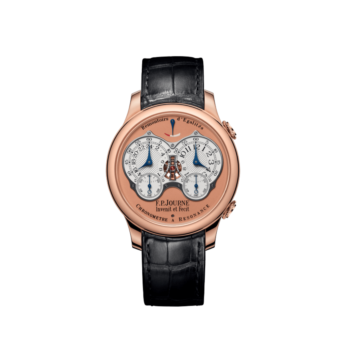 F.P.Journe Chronomètre À Résonance Ref. RQ Rose Gold Salmon Dial