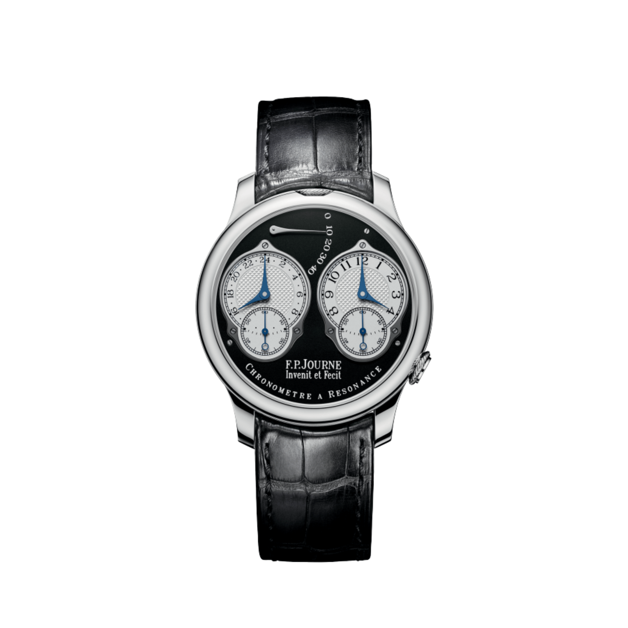 F.P.Journe Chronomètre À Résonance Ref. RT Black Label Platinum Black Dial