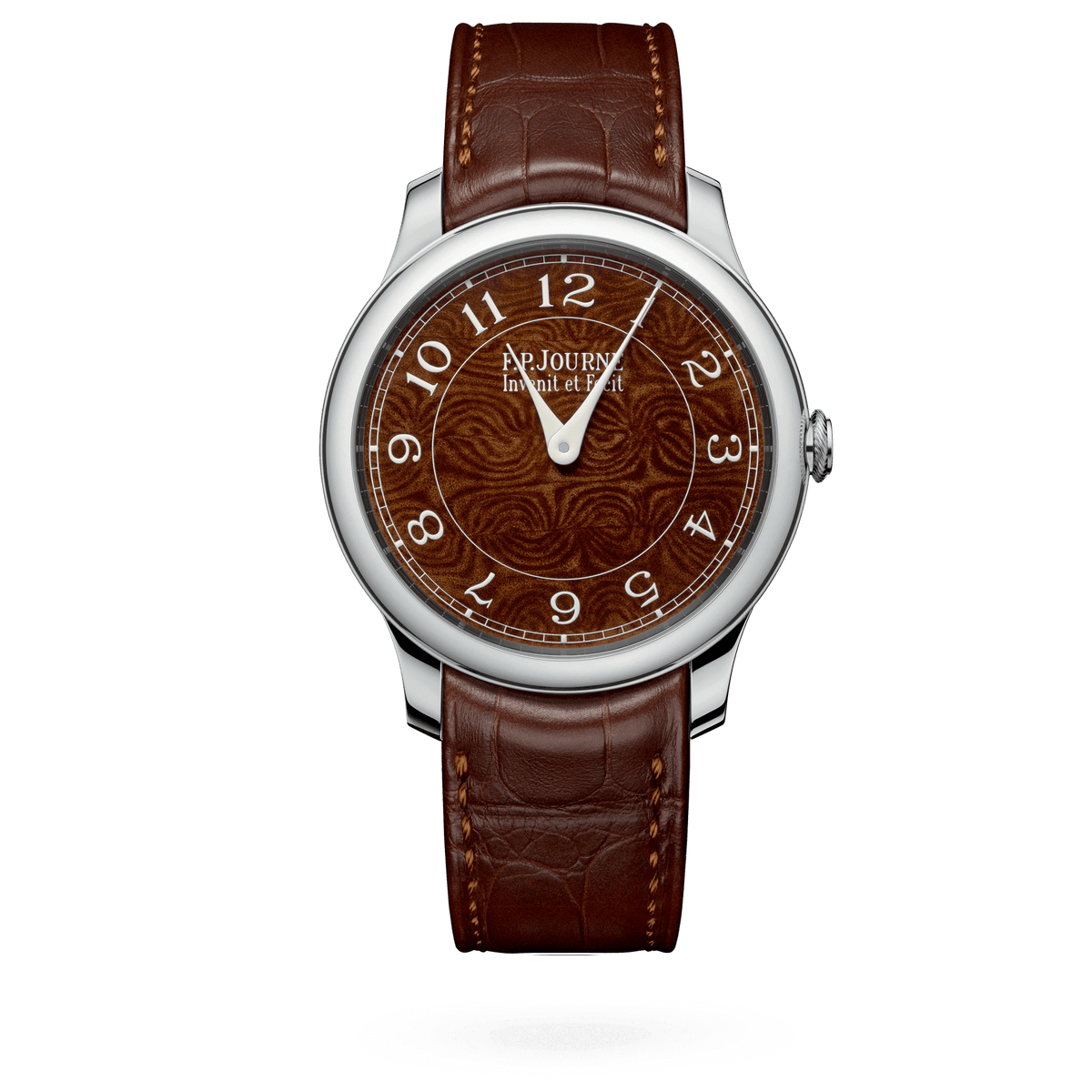 F.P. Journe Chronomètre Holland & Holland Ref. CHH Limited Series Stainless Steel Brown Dial