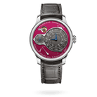 F.P. Journe Chronomètre Optimum Fondation Prince Albert II De Monaco 2022 Platinum Burgundy Dial