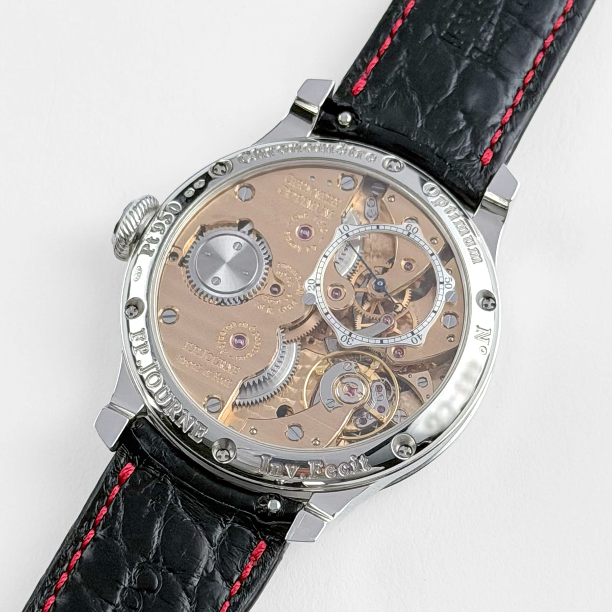 F.P.Journe Chronomètre Optimum Ref. CO Black Label Platinum Black Dial