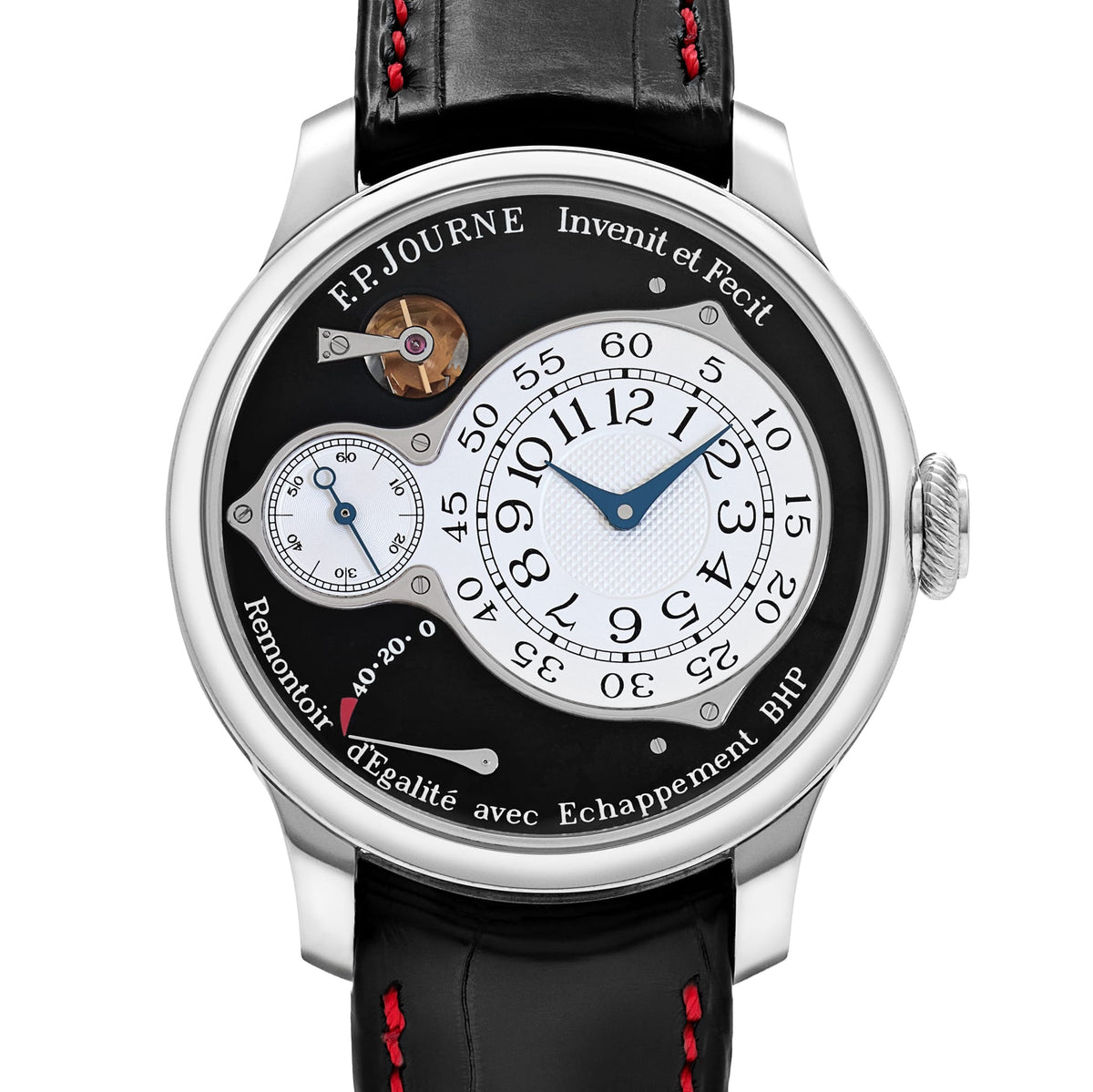 F.P.Journe Chronomètre Optimum Ref. CO Black Label Platinum Black Dial
