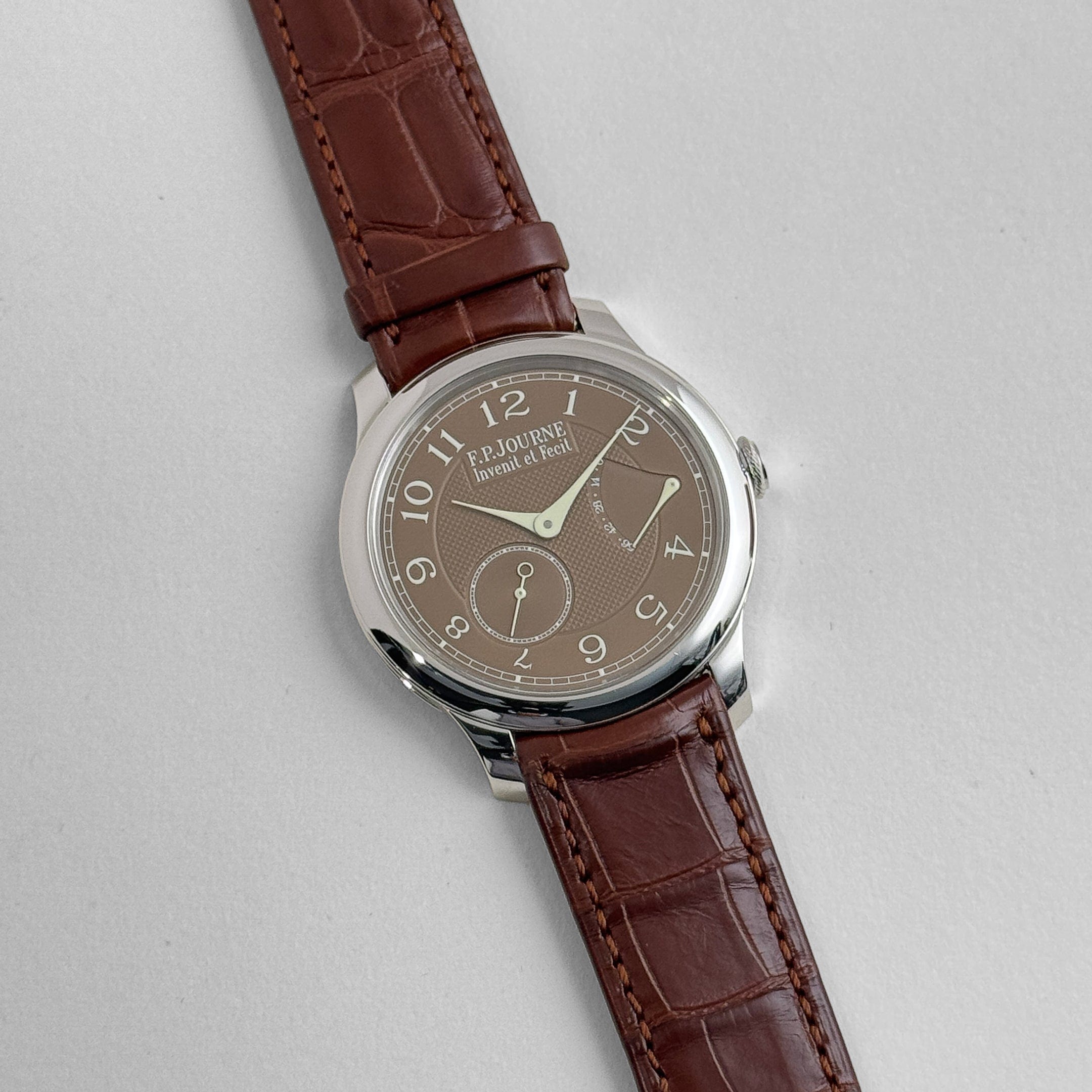 F.P.Journe Chronomètre Souverain Platinum 'Havana' Brown Dial (2024)