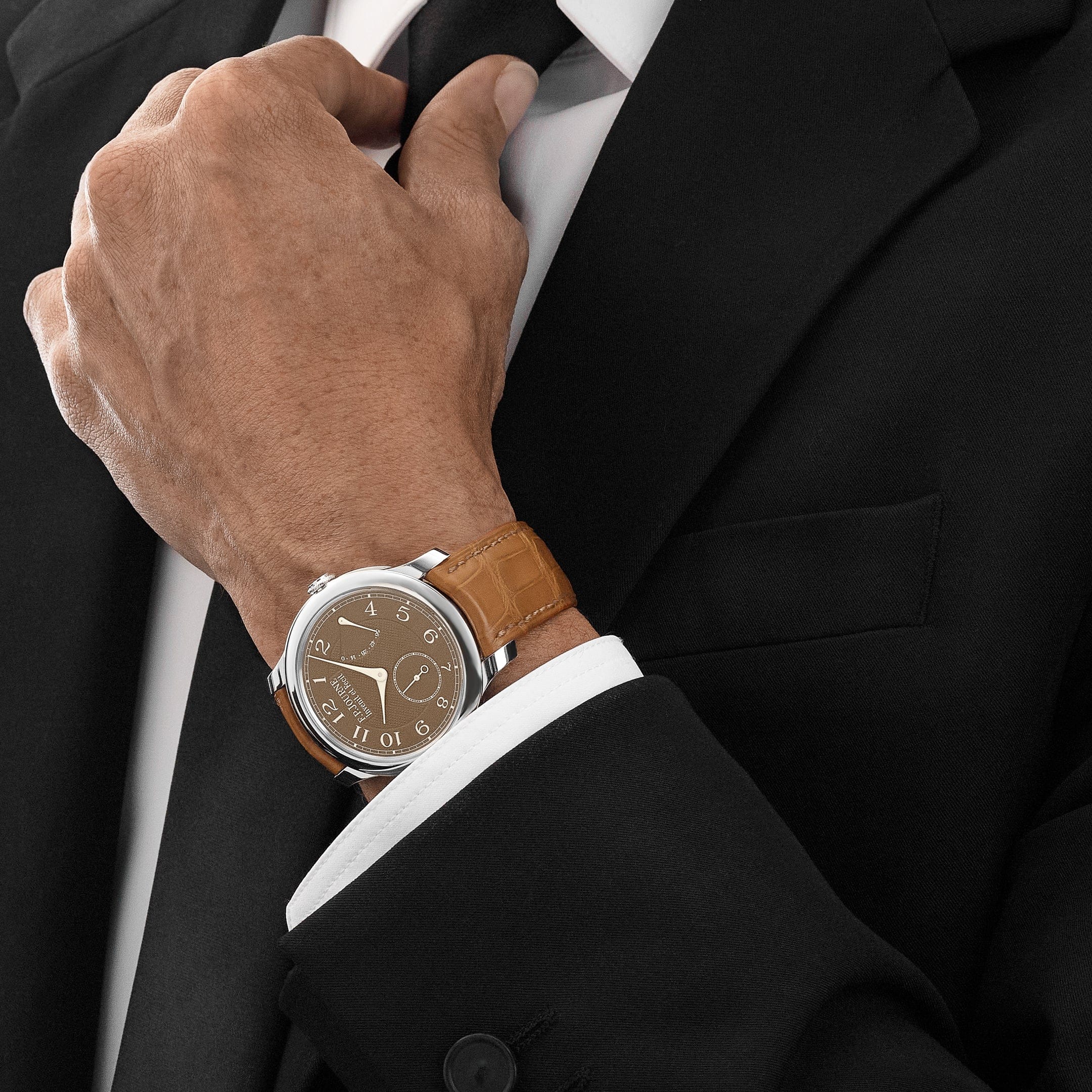 F.P.Journe Chronomètre Souverain Platinum 'Havana' Brown Dial (2025)