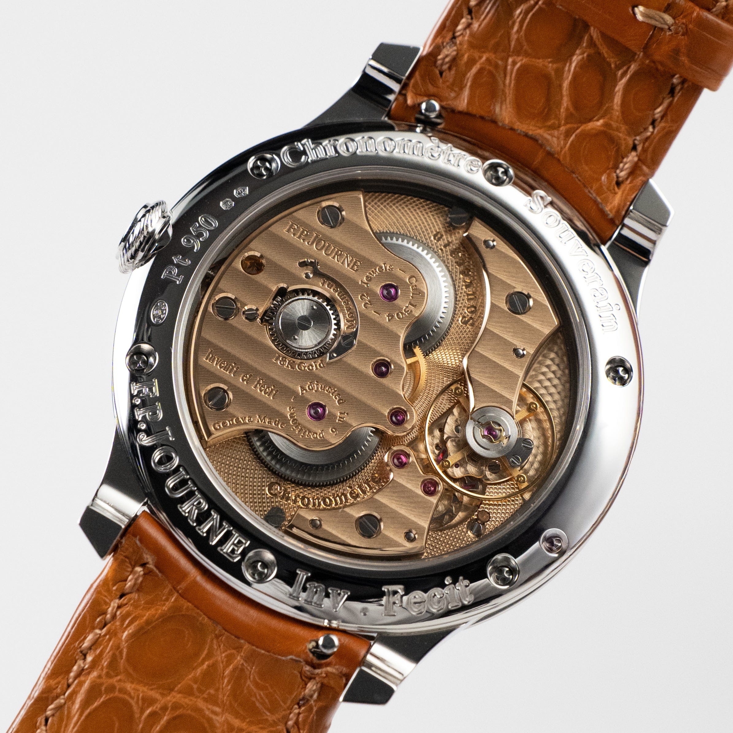 F.P.Journe Chronomètre Souverain Platinum 'Havana' Brown Dial (2025)