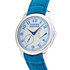 F.P. Journe Chronometre Souverain Platinum Mother of Pearl Wrist Aficionado