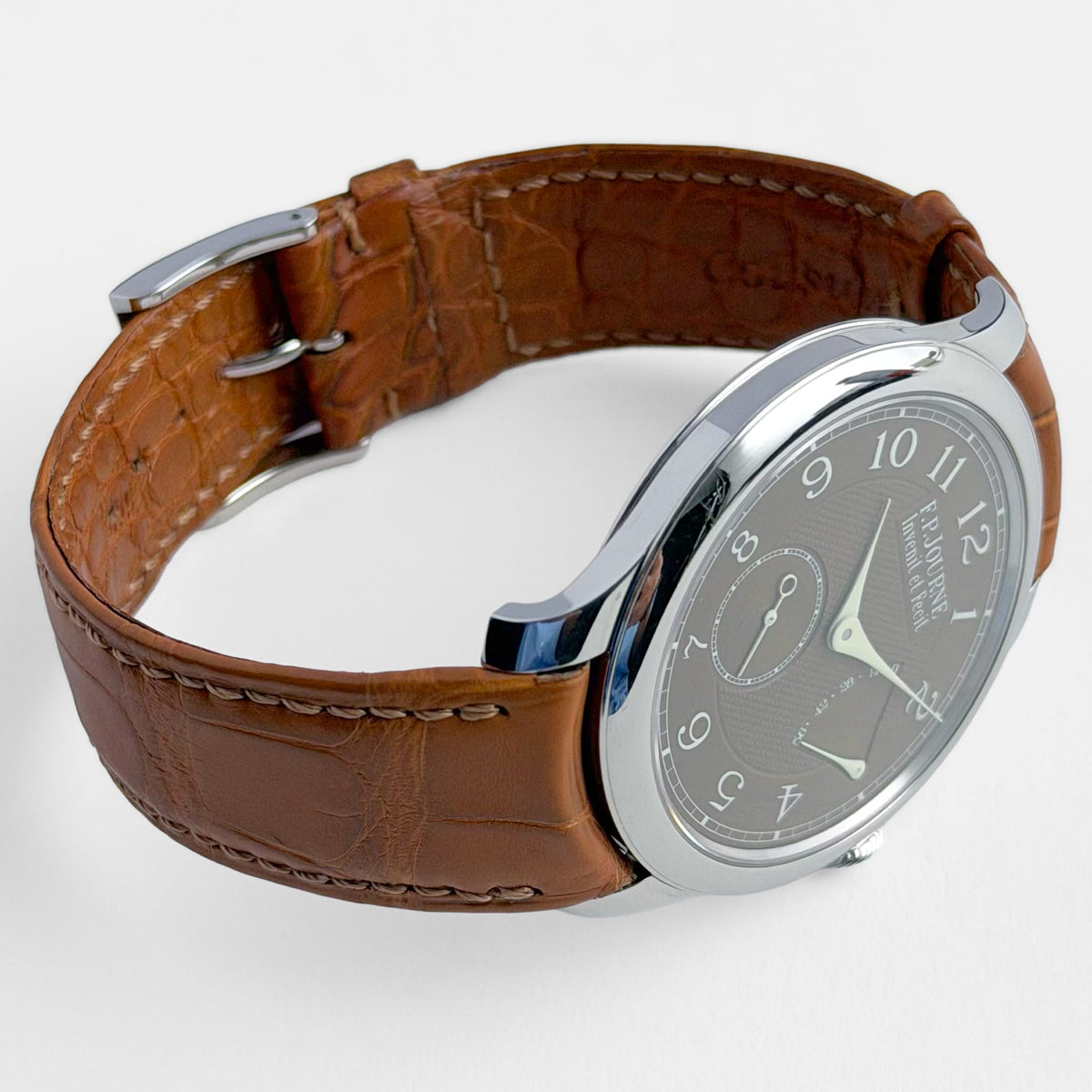F.P.Journe Chronomètre Souverain Ref. CS Platinum 'Havana' Brown Dial (2023)