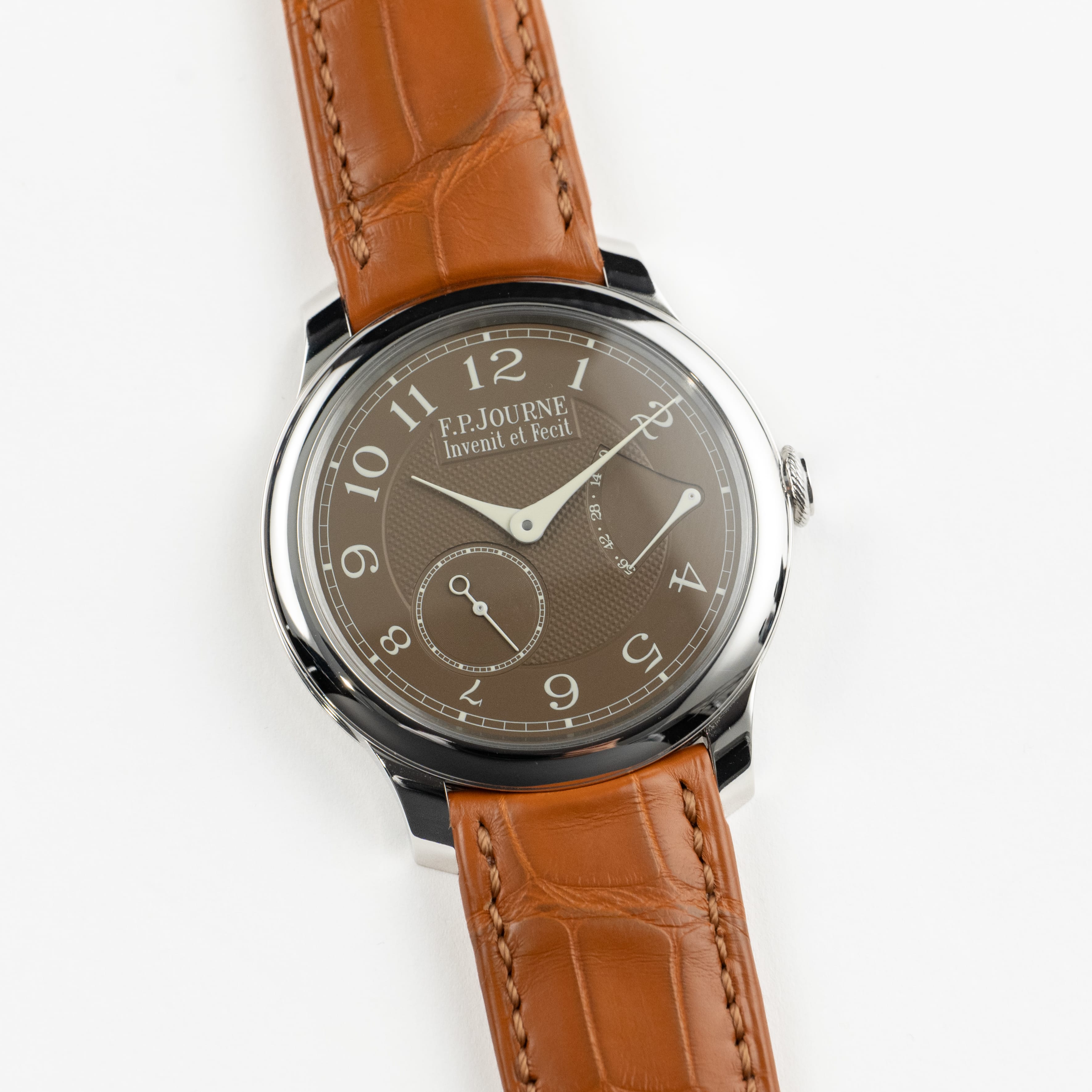 F.P.Journe Chronomètre Souverain Ref. CS Platinum 'Havana' Brown Dial (2025)
