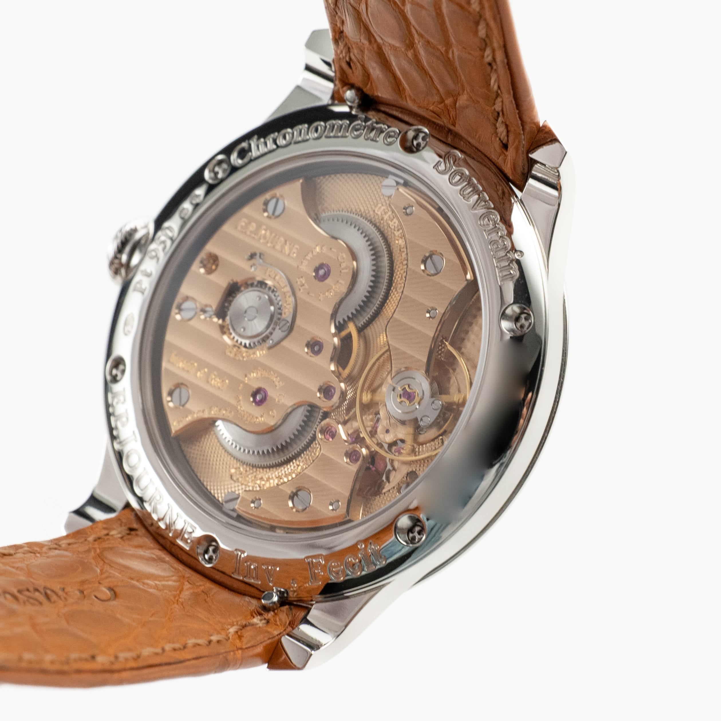 F.P.Journe Chronomètre Souverain Ref. CS Platinum 'Havana' Brown Dial (2025)