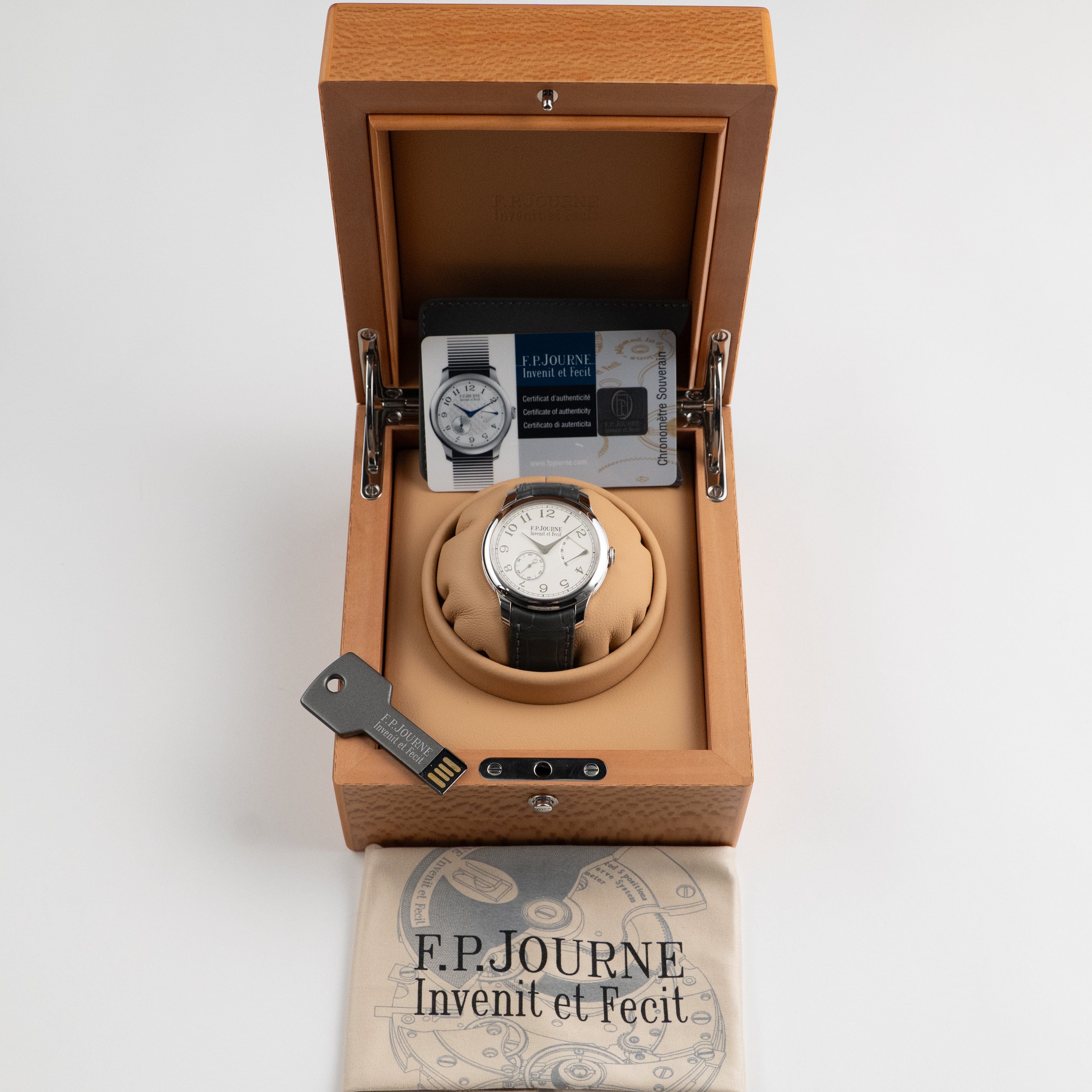 F.P.Journe Chronomètre Souverain Ref. CS Platinum White Dial (2019)