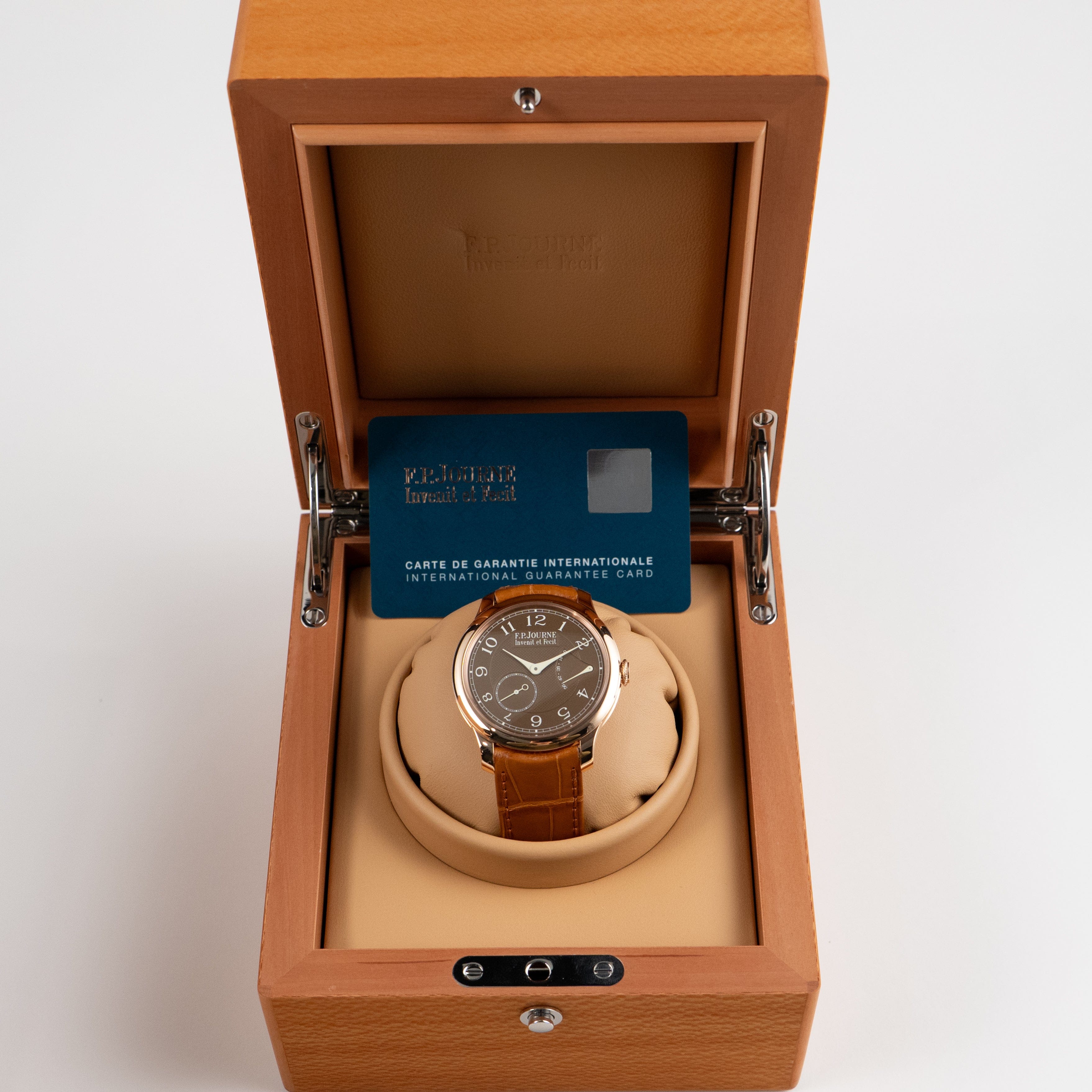 F.P.Journe Chronomètre Souverain Ref. CS Rose Gold 'Havana' Brown Dial (2024)