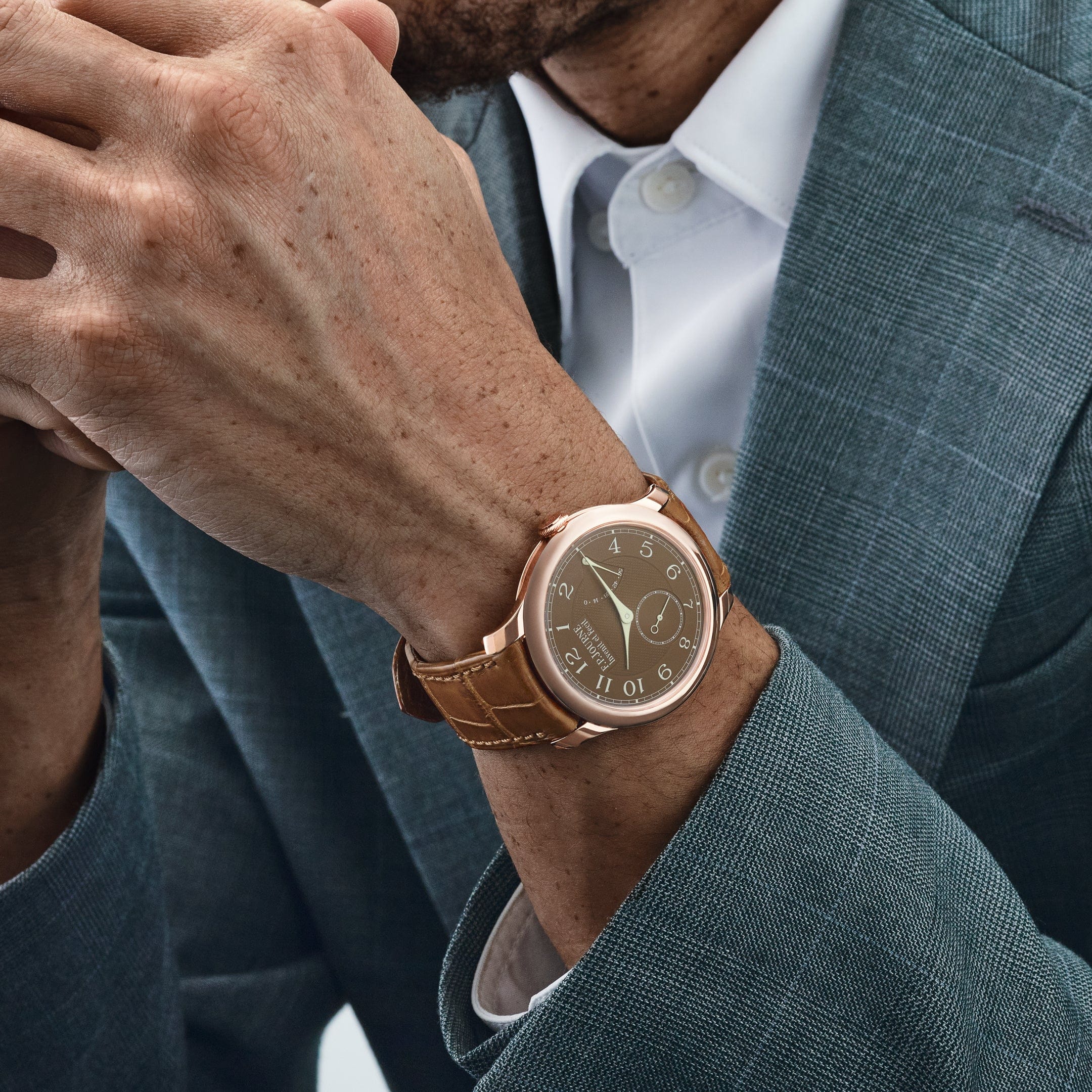 F.P.Journe Chronomètre Souverain Ref. CS Rose Gold 'Havana' Brown Dial (2024)