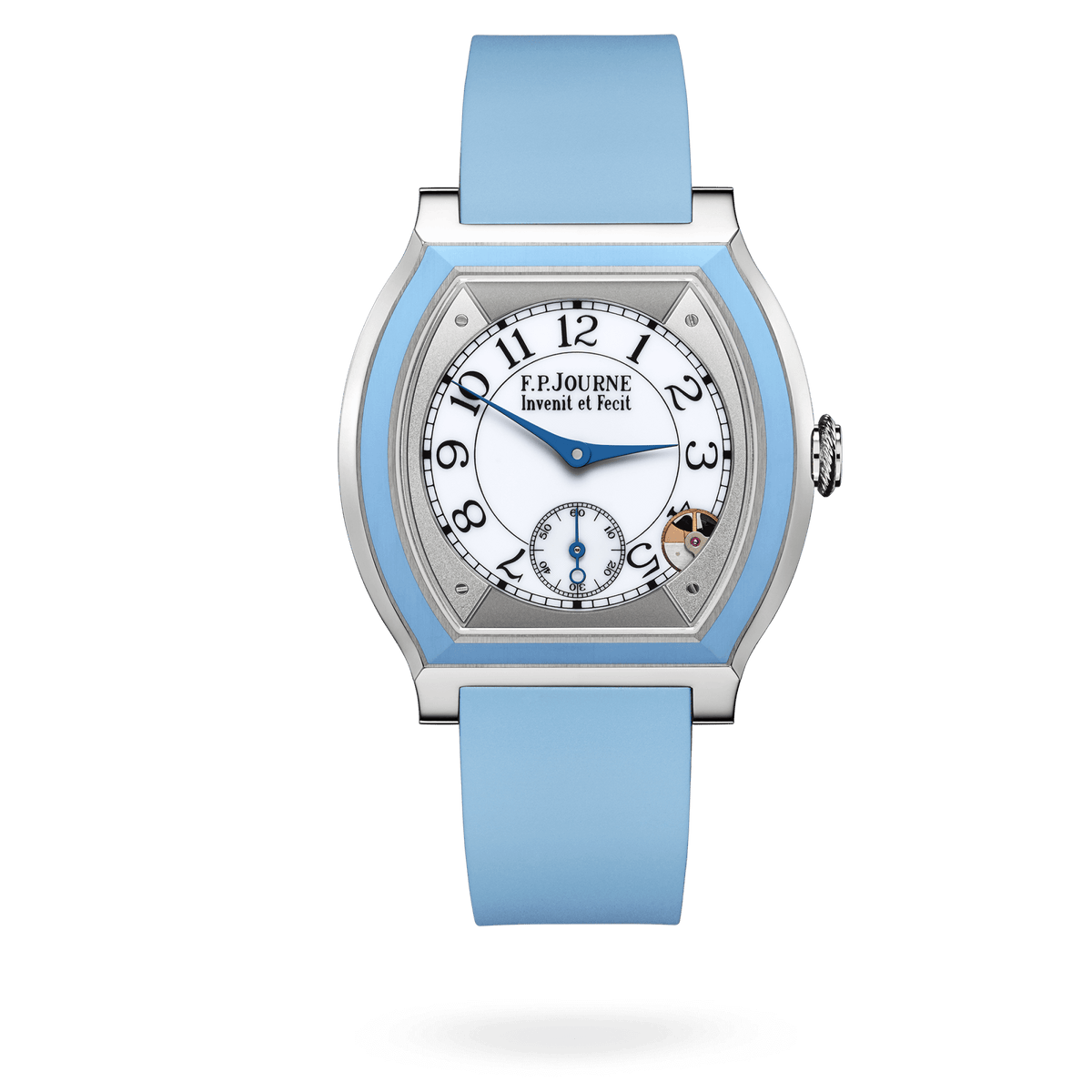 F.P. Journe Élégante 40 mm Titanium with Inserts Ref. ELT Titanium White Dial