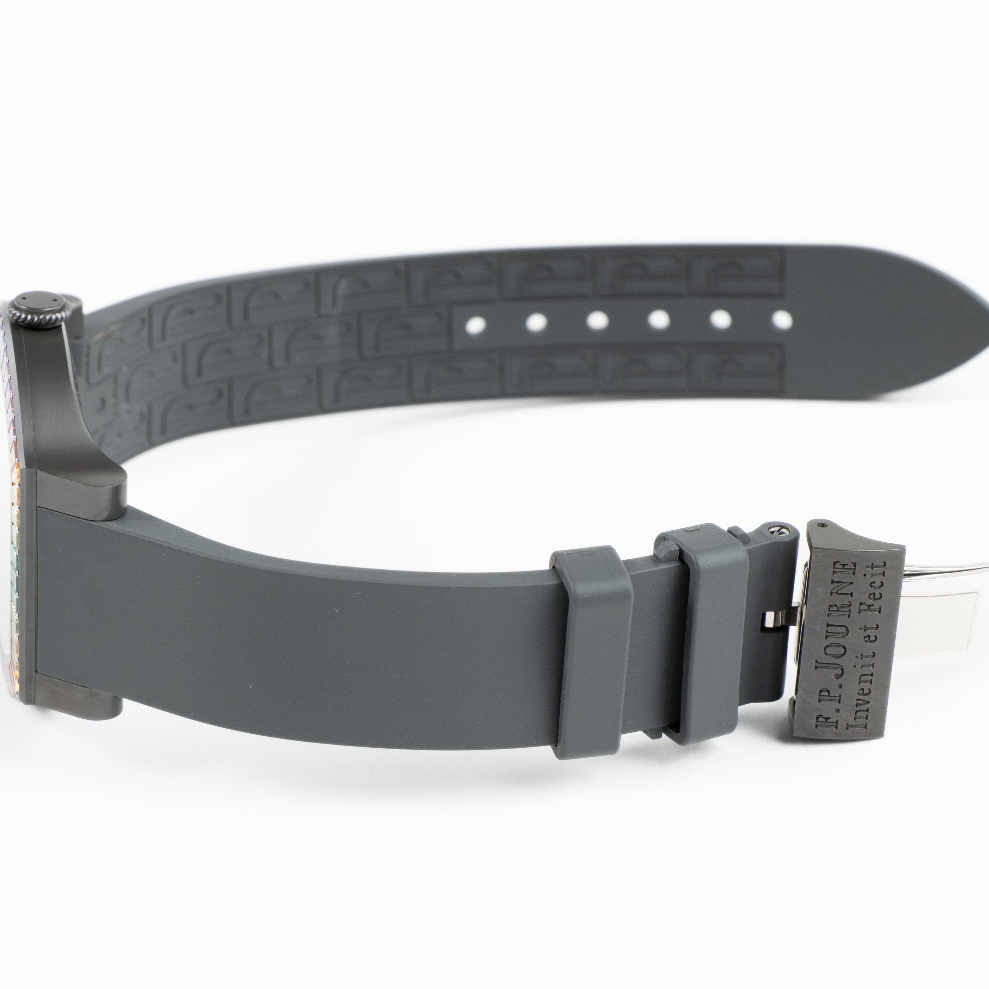 F.P.Journe Élégante 48 Ref. ELHT 'Gino's Dream' Titalyt Luminescent Black Dial Rainbow Bezel (2025)