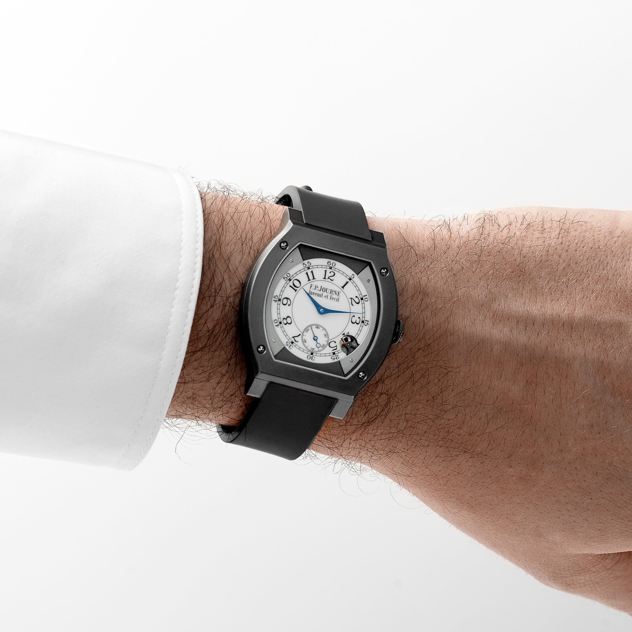 F.P.Journe Élégante 48 Ref. ELHT Titalyt Luminescent White Dial (2019)