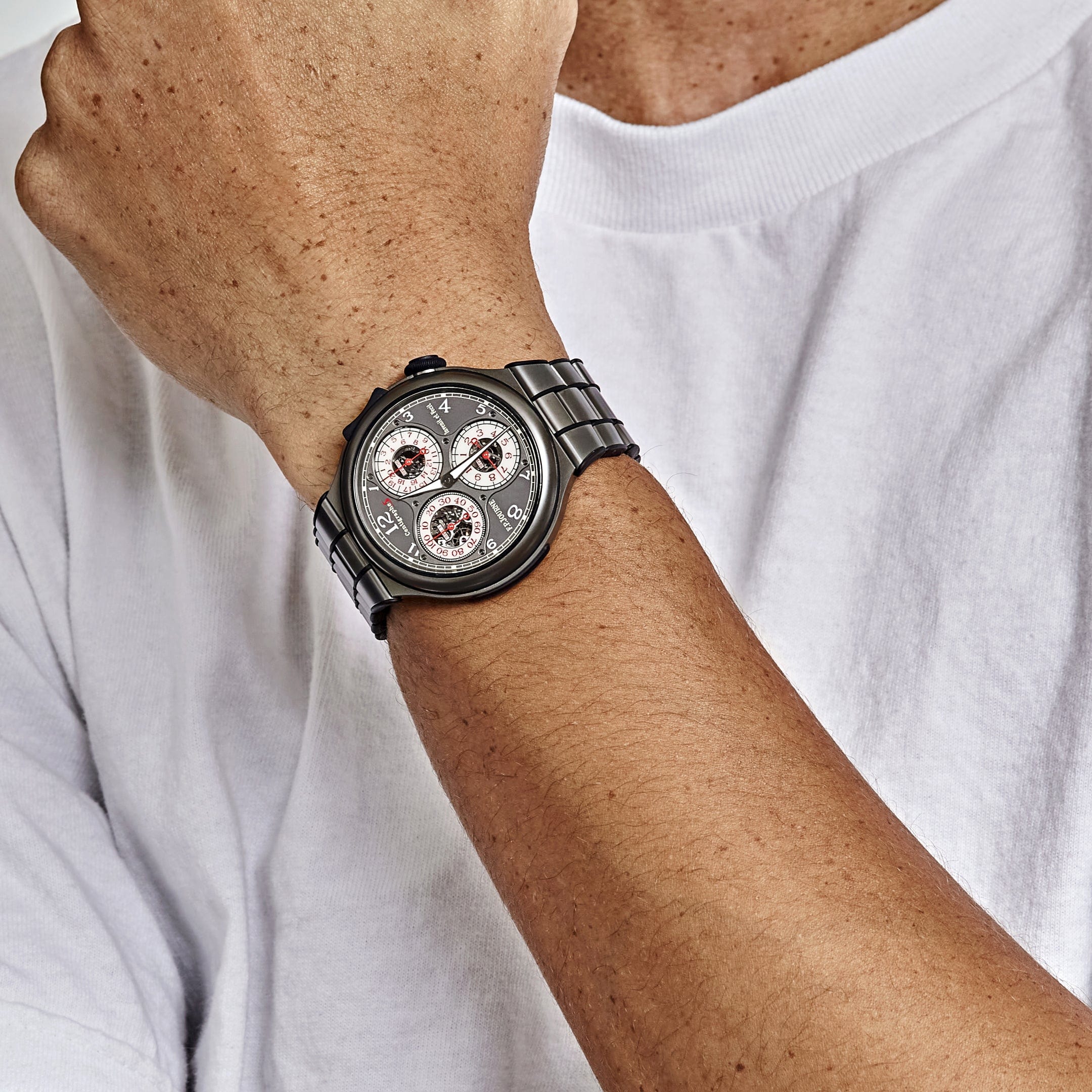 F.P.Journe Linesport Centigraphe Grey Dial Titanium – Wrist Aficionado