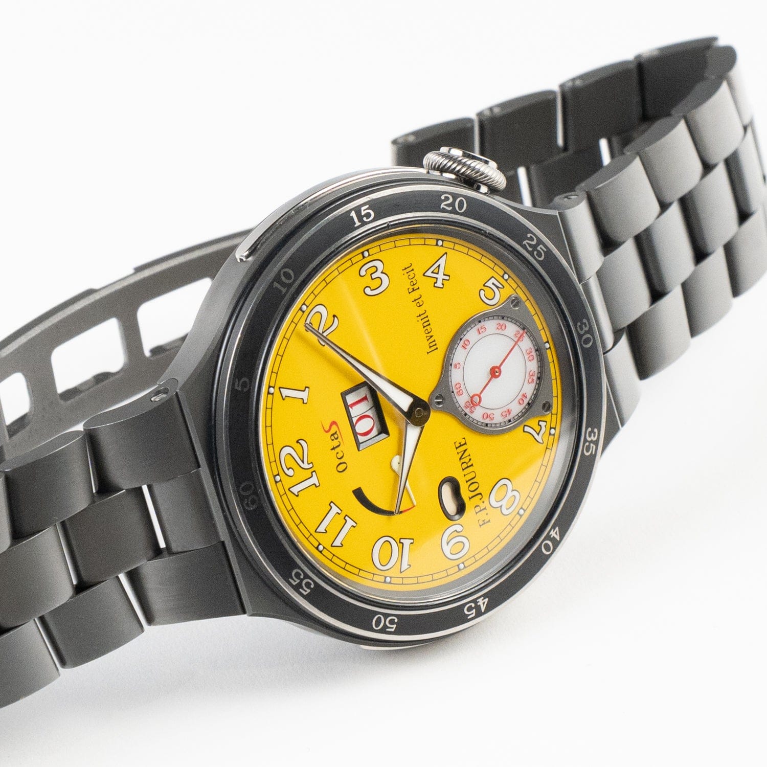 F.P.Journe Linesport Octa Sport Automatique Réserve Ref. ARS2 Titanium Yellow Dial (2021)