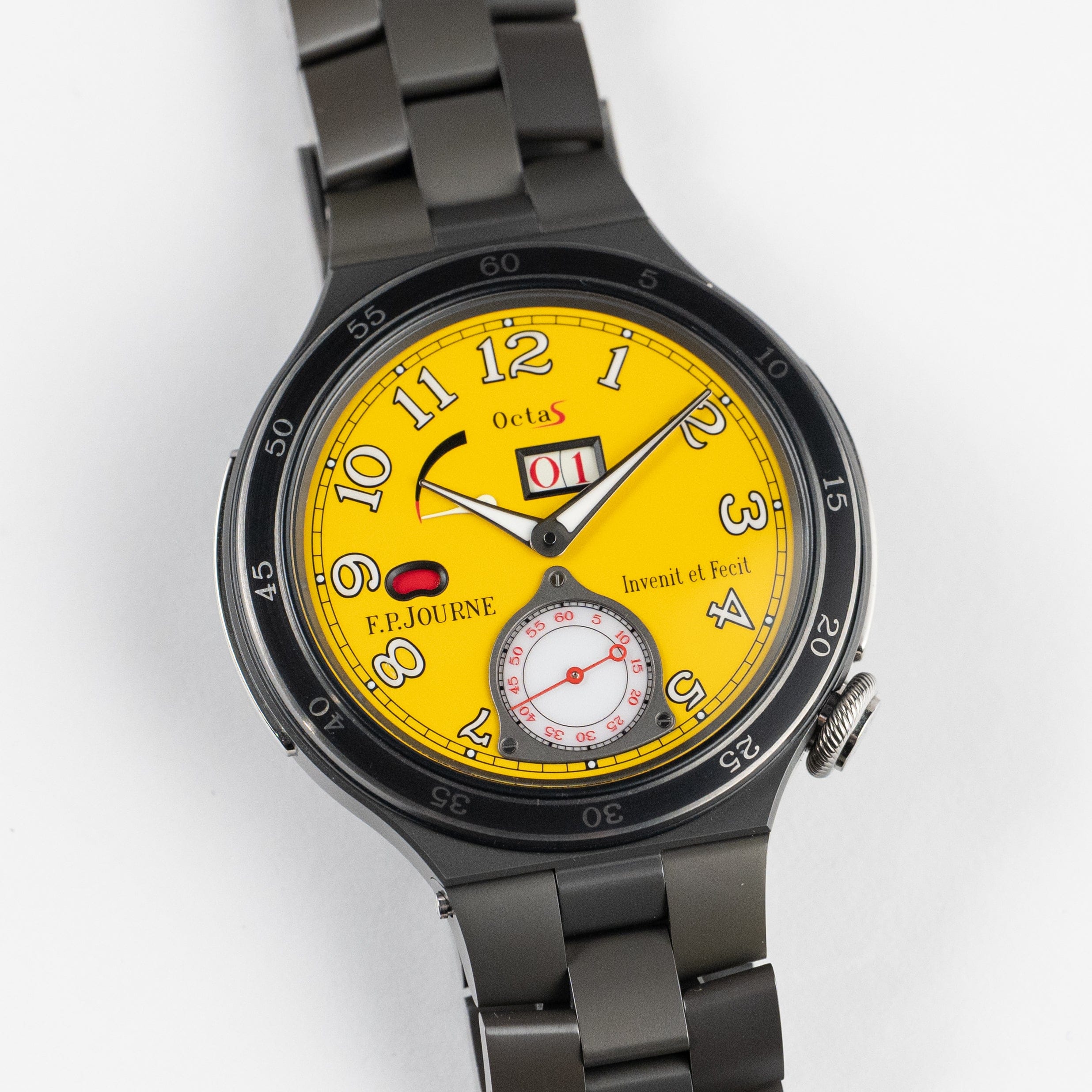 F.P.Journe Linesport Octa Sport Automatique Réserve Ref. ARS2 Titanium Yellow Dial (2021)
