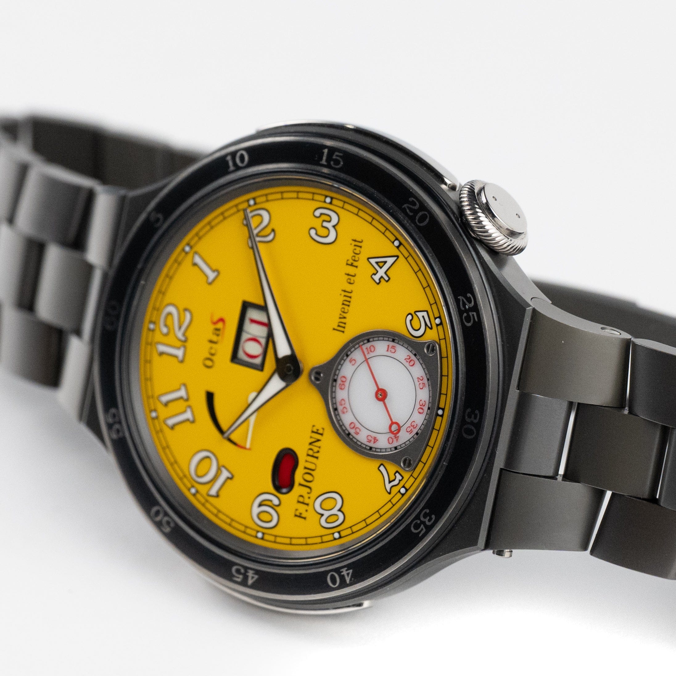 F.P.Journe Linesport Octa Sport Automatique Réserve Ref. ARS2 Titanium Yellow Dial (2021)