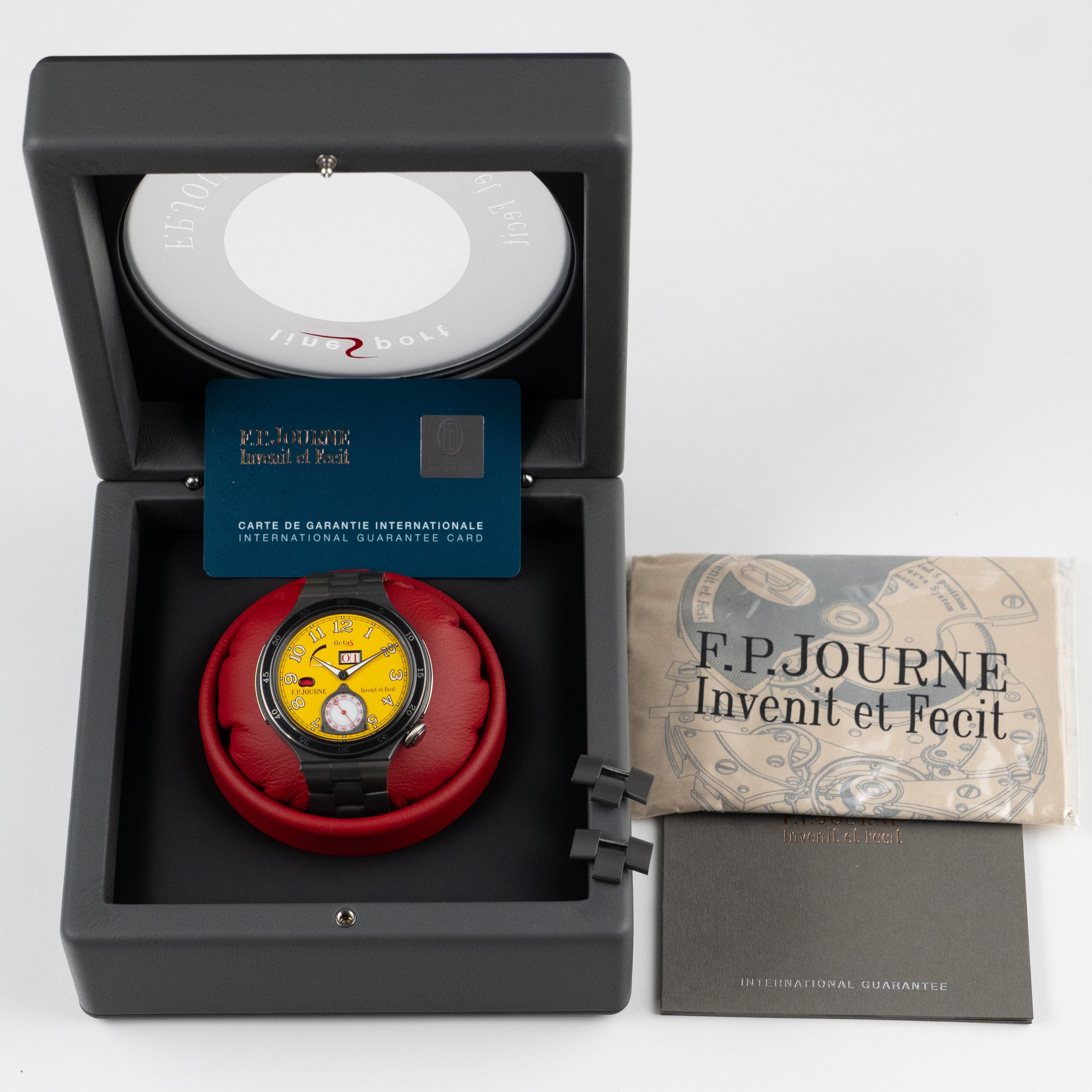 F.P.Journe Linesport Octa Sport Automatique Réserve Ref. ARS2 Titanium Yellow Dial (2021)