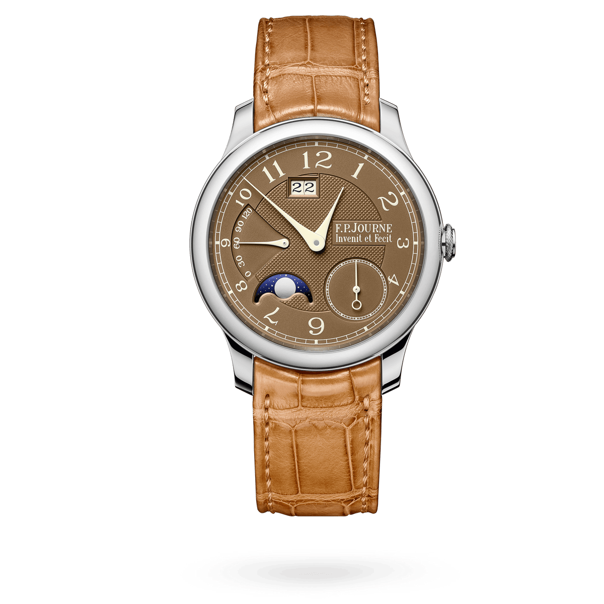 F.P. Journe Octa Automatique Lune Havana Ref. AL Octa Platinum Havana Dial