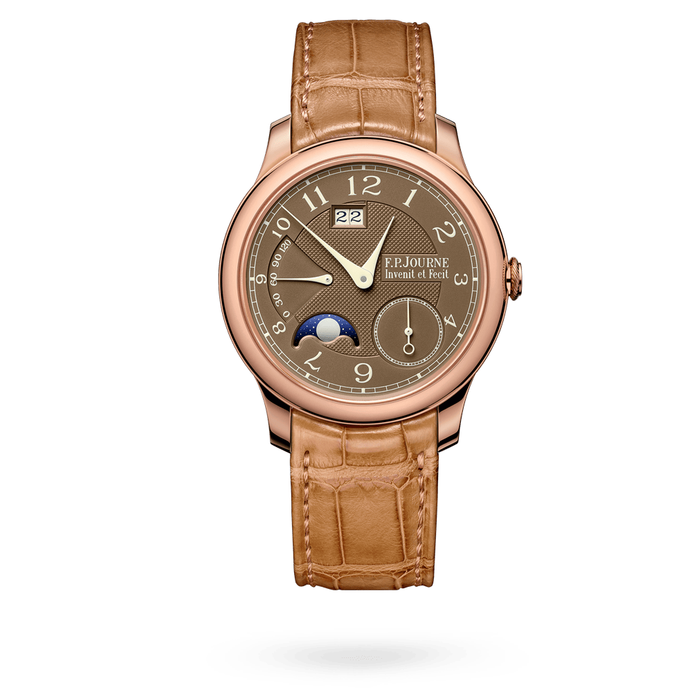 F.P. Journe Octa Automatique Lune Havana Ref. AL Octa Rose Gold Havana Dial