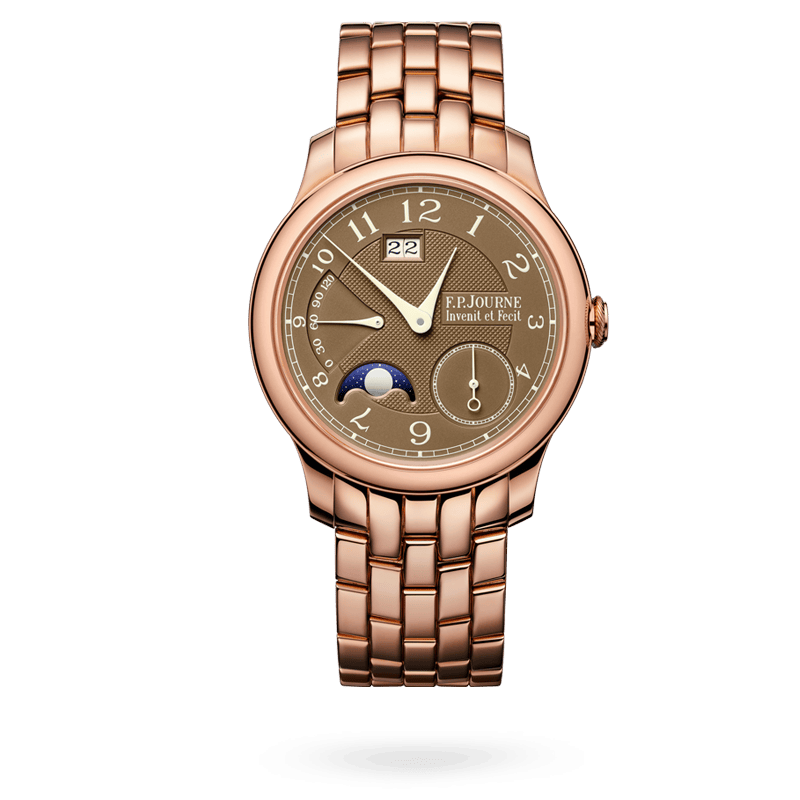 F.P. Journe Octa Automatique Lune Havana Ref. AL Octa Rose Gold Havana Dial