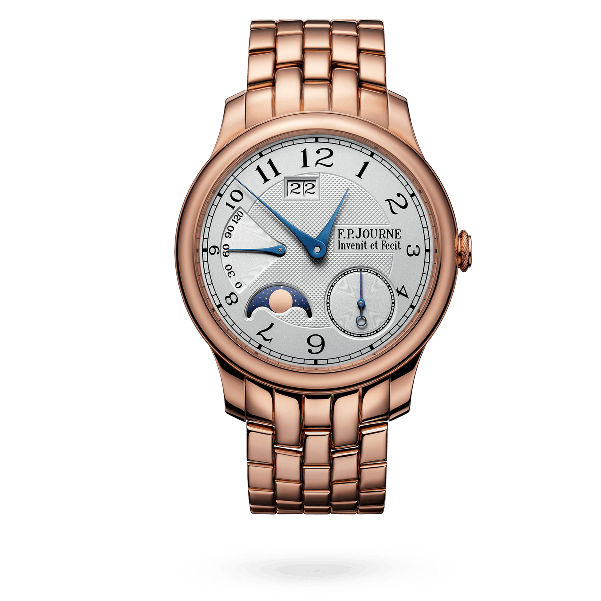 F.P. Journe Octa Automatique Lune Ref. AL Octa Rose Gold White Dial