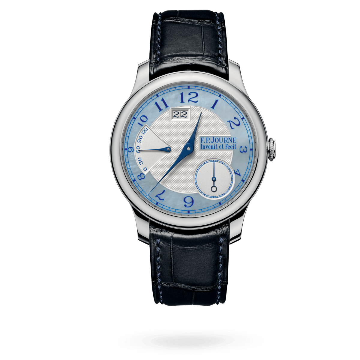 F.P. Journe Octa Automatique Réserve Nacre Ref. AR Boutique Platinum Blue Mother of Pearl Dial