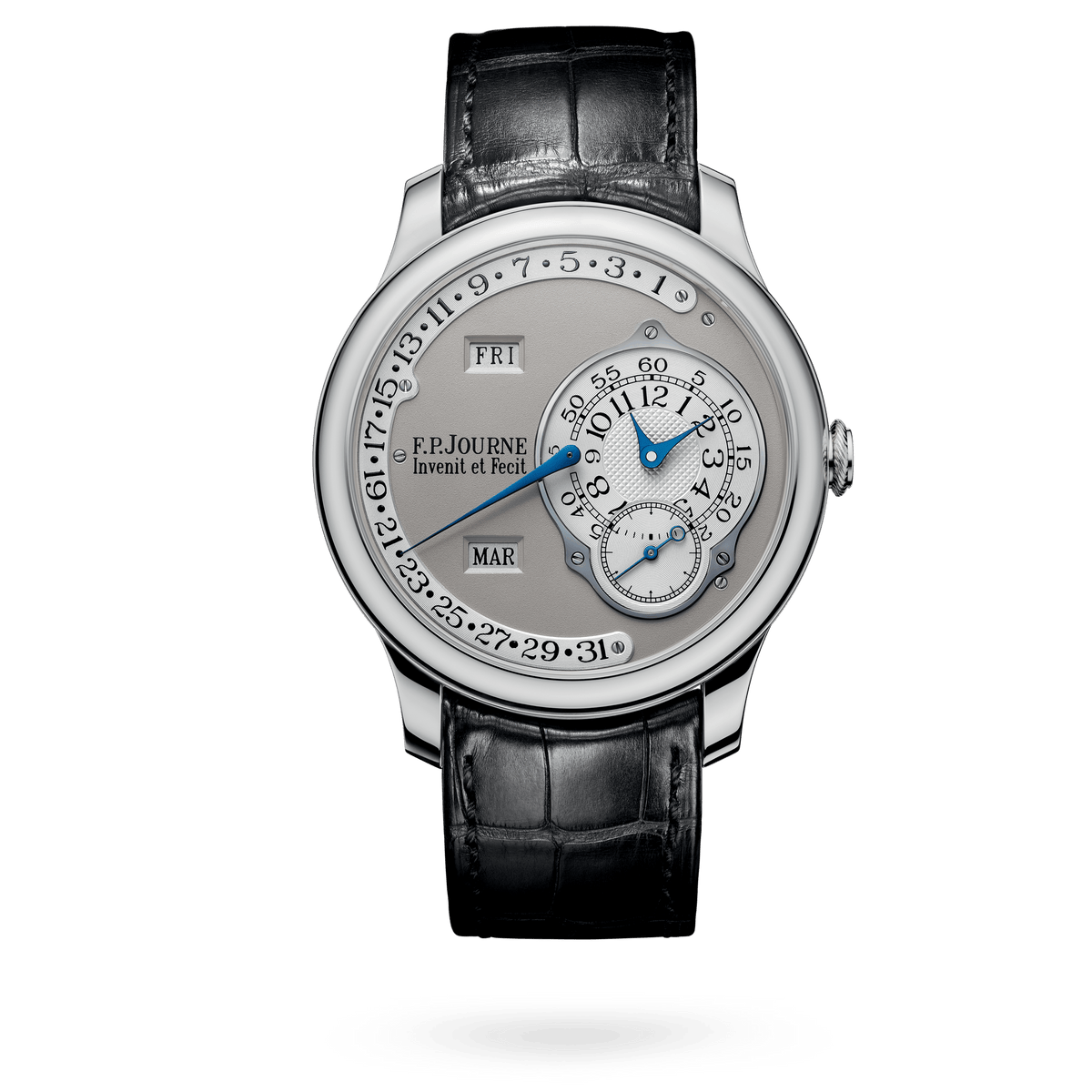 F.P. Journe Octa Calendrier Ref. Q Octa Platinum Grey Dial