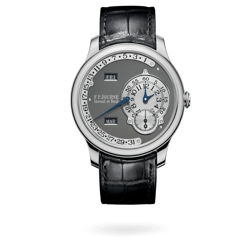 F.P. Journe Octa Calendrier Ref. Q Ruthenium Platinum Grey Dial