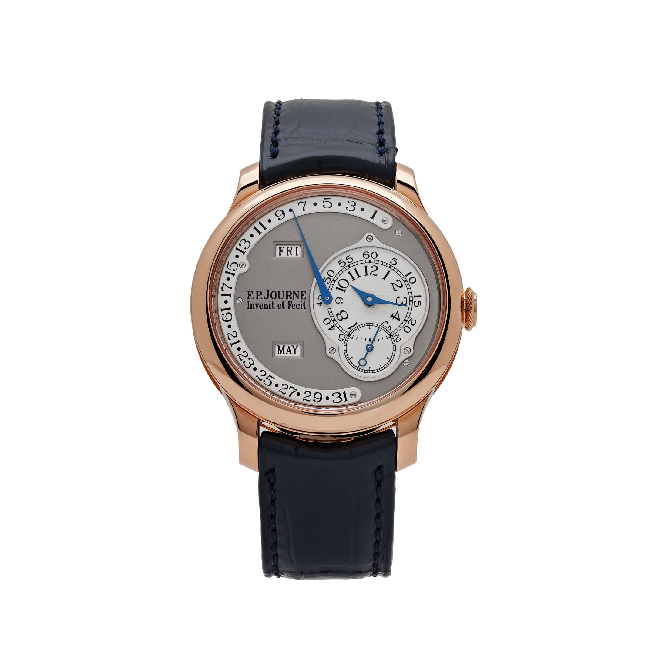 F.P.Journe Octa Calendrier Rose Gold White Gold Dial – Wrist