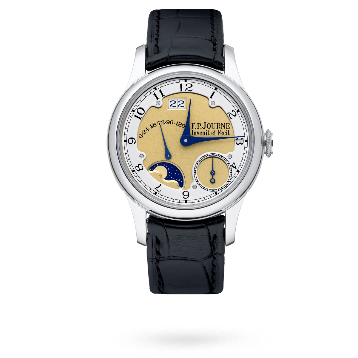F.P. Journe Octa Divine 36 mm Ref. D Brass Platinum Yellow Dial