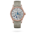F.P. Journe Octa Divine 36 mm Set with Diamonds Ref. D Jewellery Rose Gold White Diamond Dial