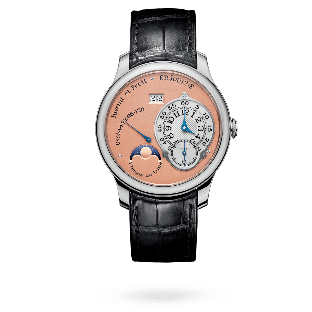 F.P. Journe Octa Lune Ref. L Octa Platinum Salmon Dial