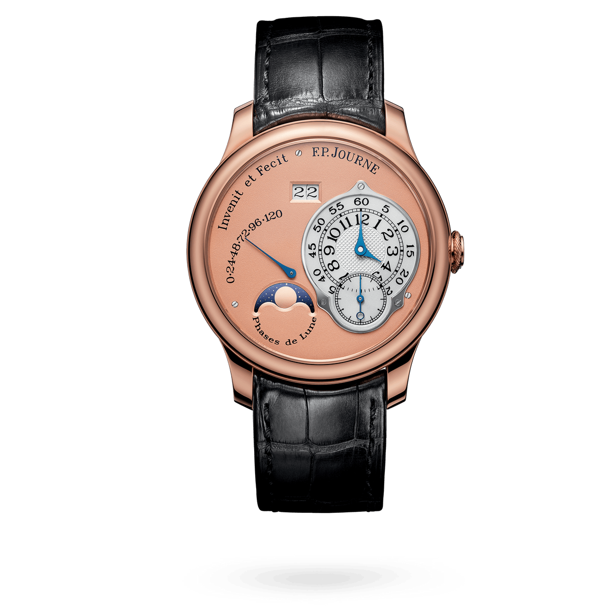 F.P. Journe Octa Lune Ref. L Octa Rose Gold Salmon Dial