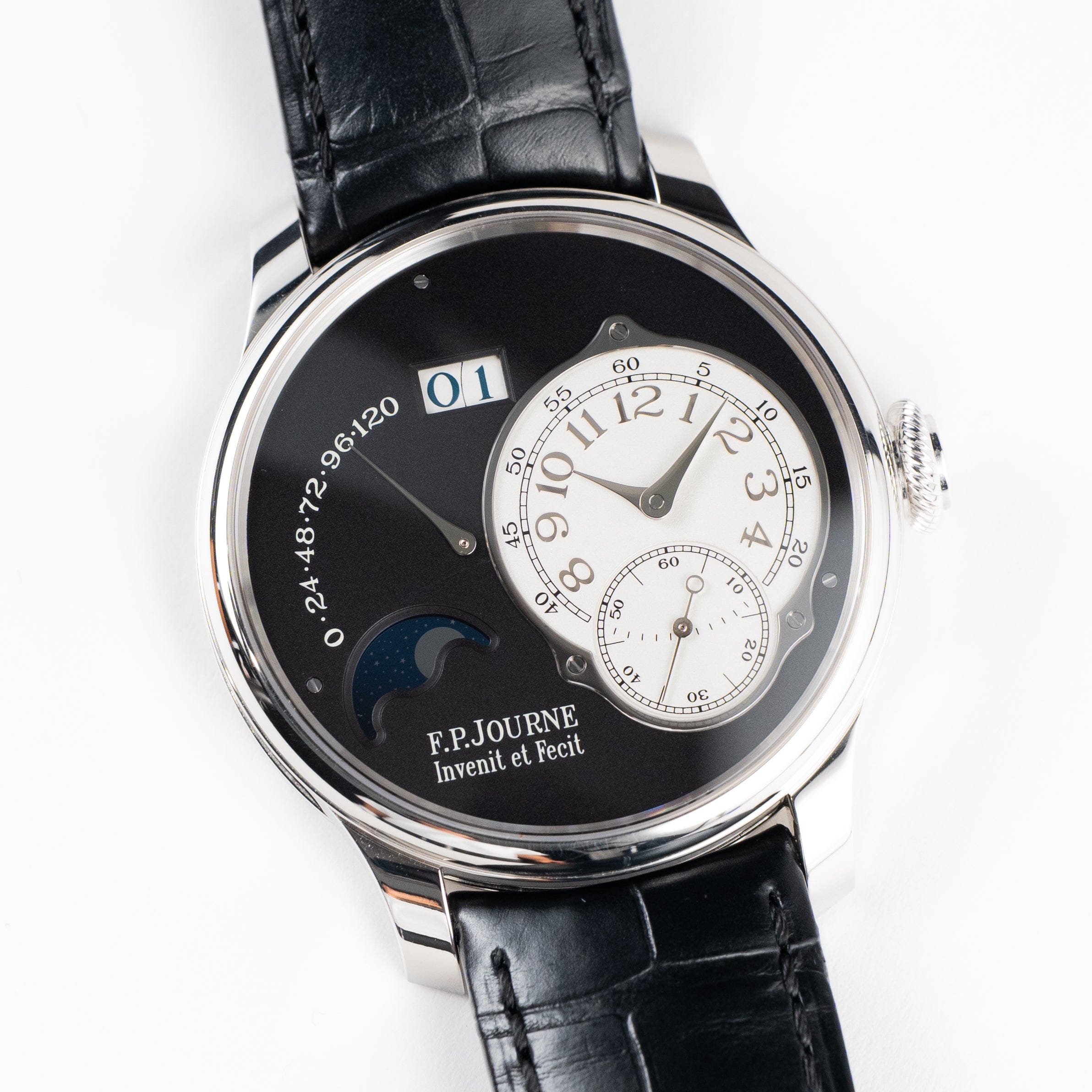 F.P.Journe Octa Lune Ref. LN Black Label Platinum Black Dial (2021)