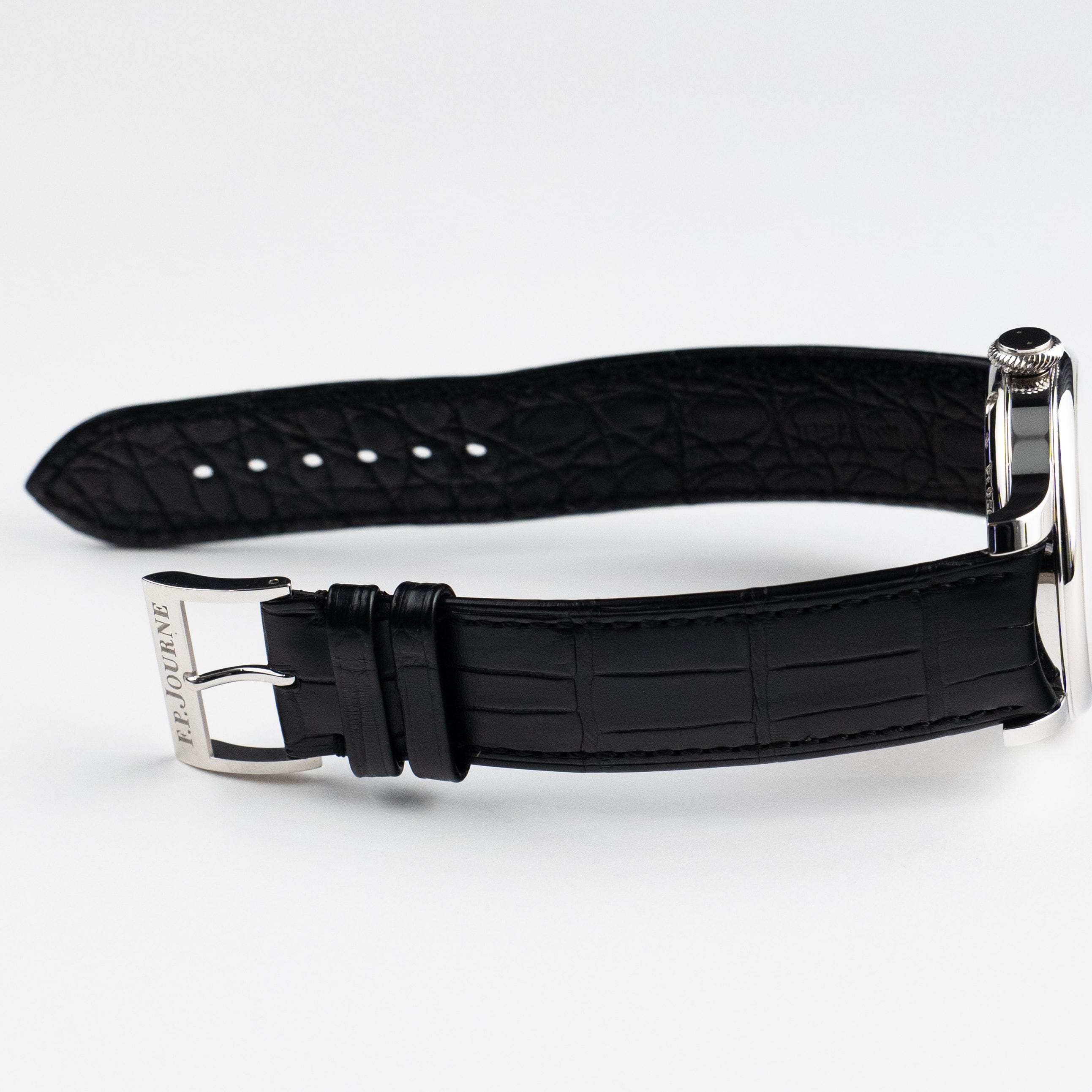 F.P.Journe Octa Lune Ref. LN Black Label Platinum Black Dial