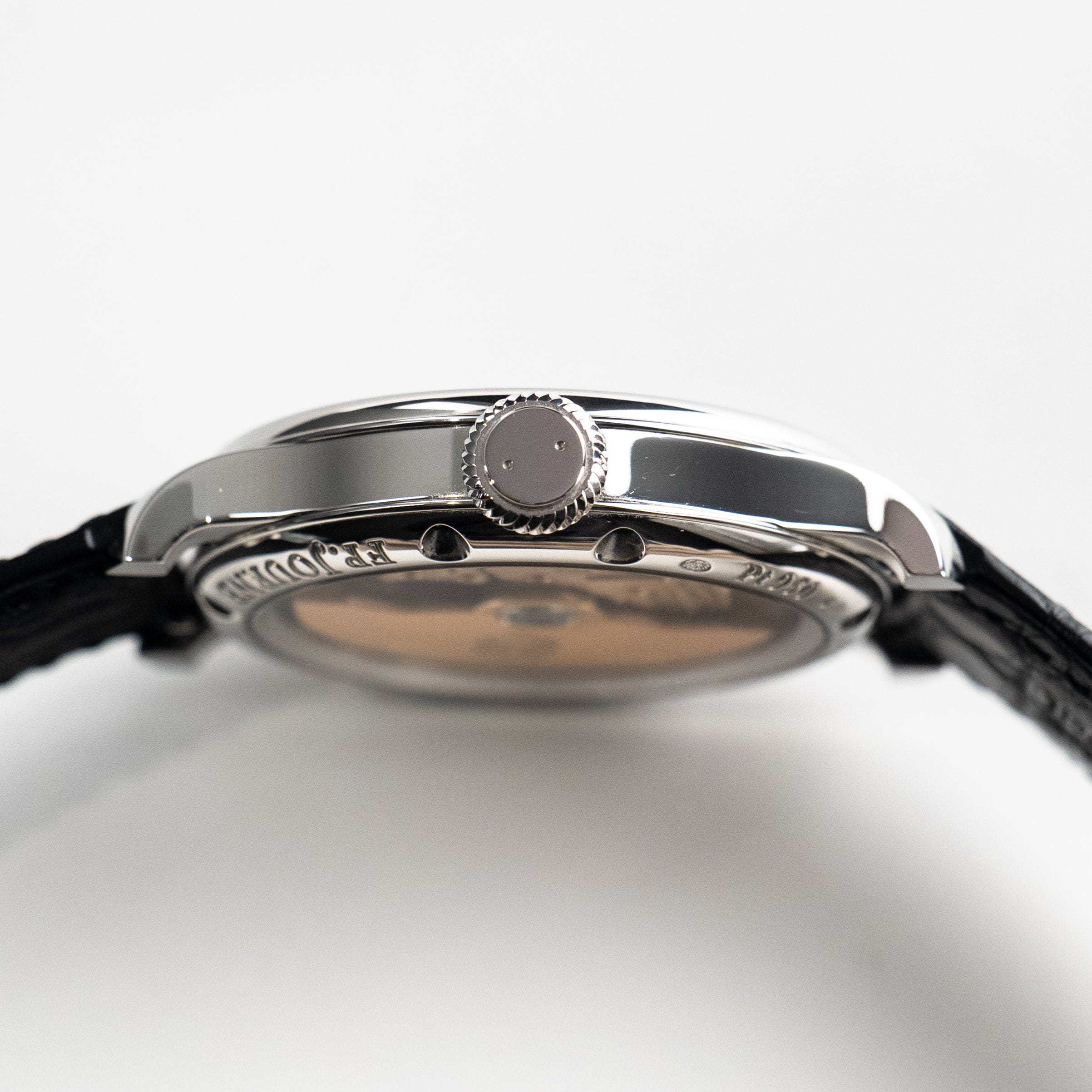 F.P.Journe Octa Lune Ref. LN Black Label Platinum Black Dial