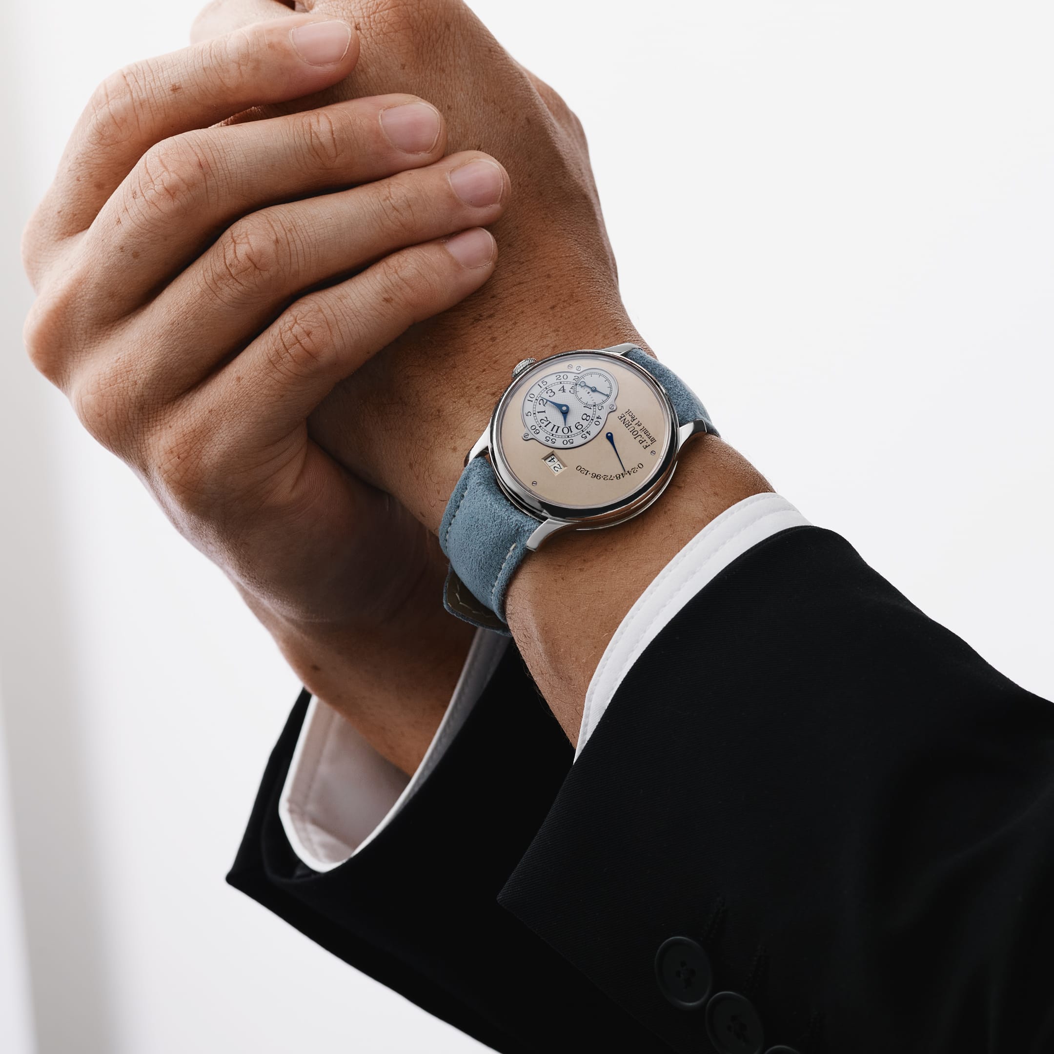 F.P. Journe Octa Réserve de Marche Ref. A Platinum White Gold Dial Brass Movement 'Souscription' Limited Edition of 20 (2003)